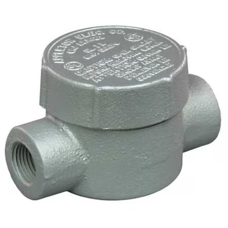 Appleton Electric Grjc75 Conduit Outlet Body, Iron, Trd Sz 3/4In