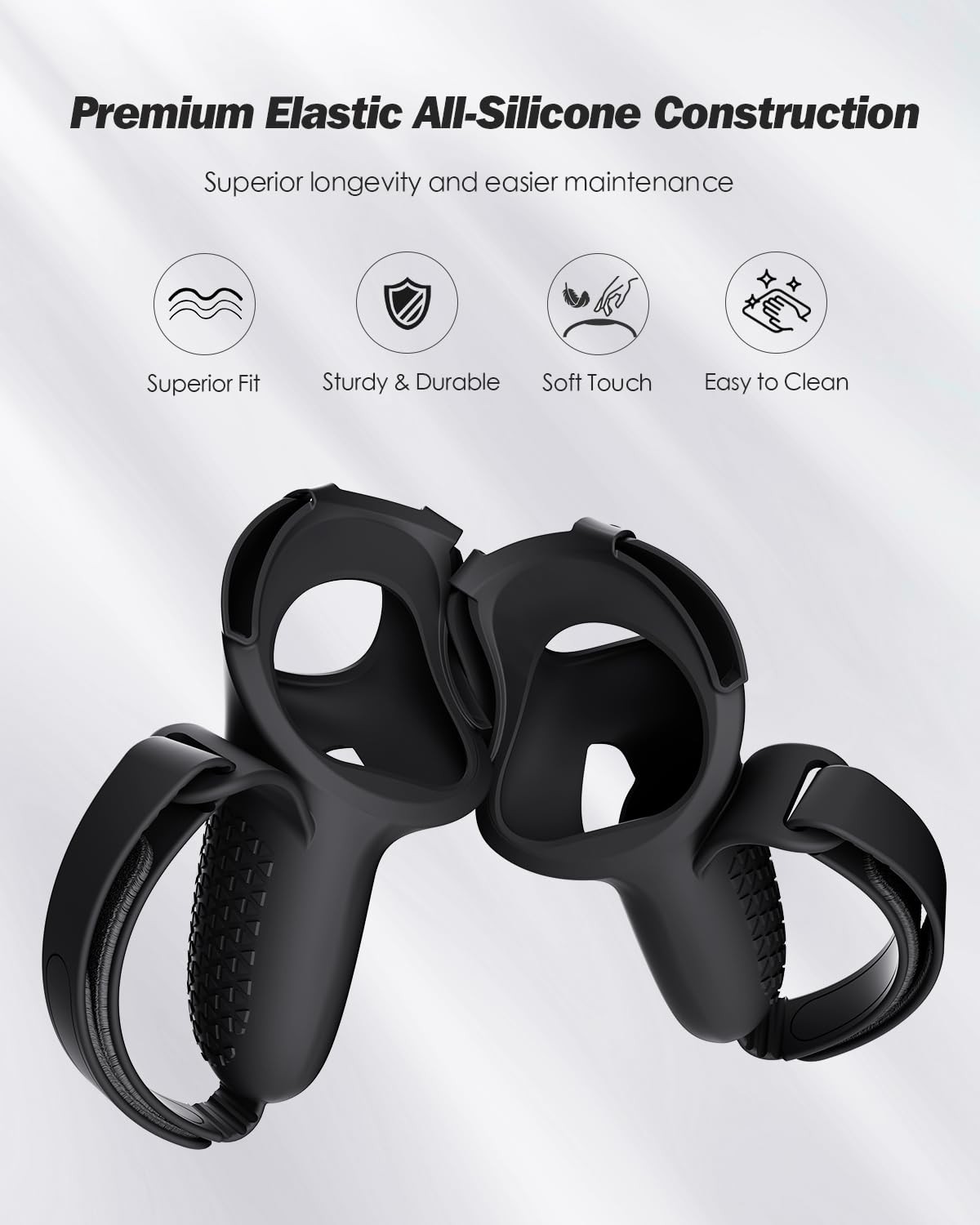 Comfort Controller Grips Cover Compatible with Meta Quest 2 Accessories - All...