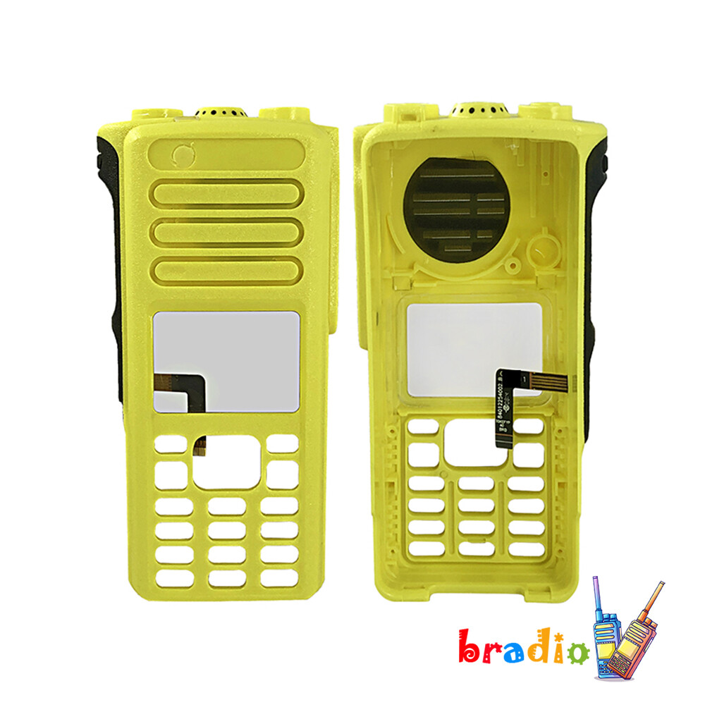 1x Yellow Replacement Front Housing Case for XPR7550 DGP8550 Radio Walkie Talkie