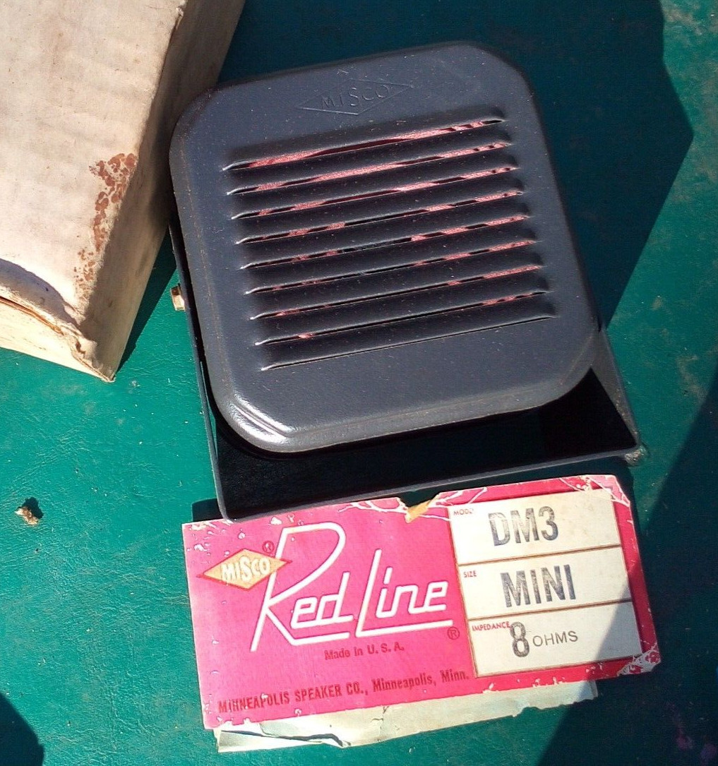 New Vintage Redline DM3 Heavy Duty Back-up Horn Alarm