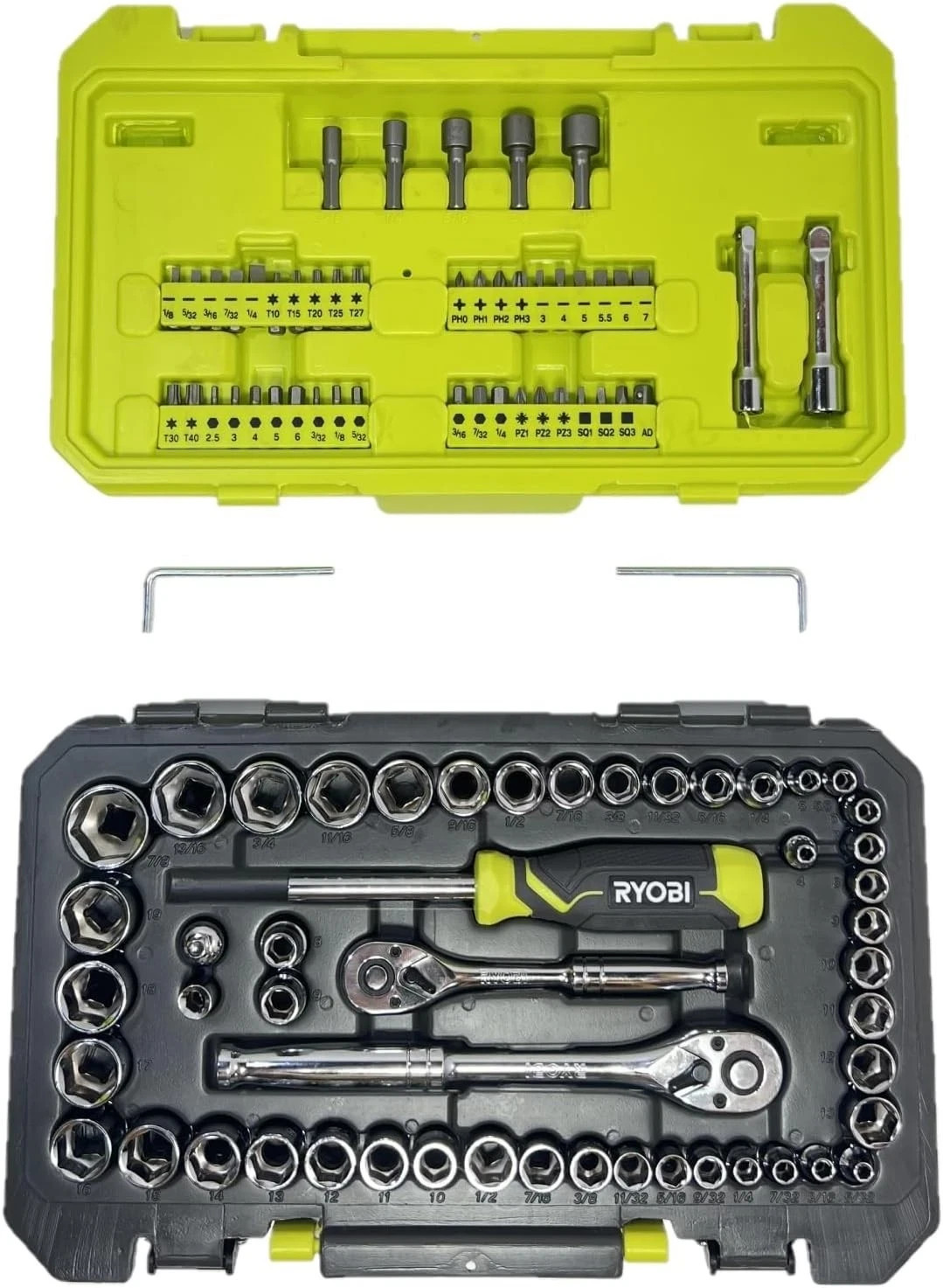 97 PC. 1/4" & 3/8" Drive Mechanics Tool Set - 6 Point