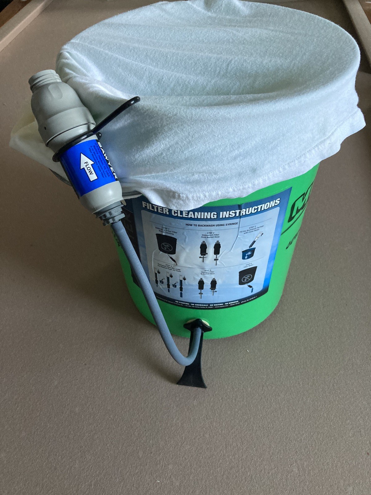 10 Sawer Point One Filter Bucket Adapter Kit