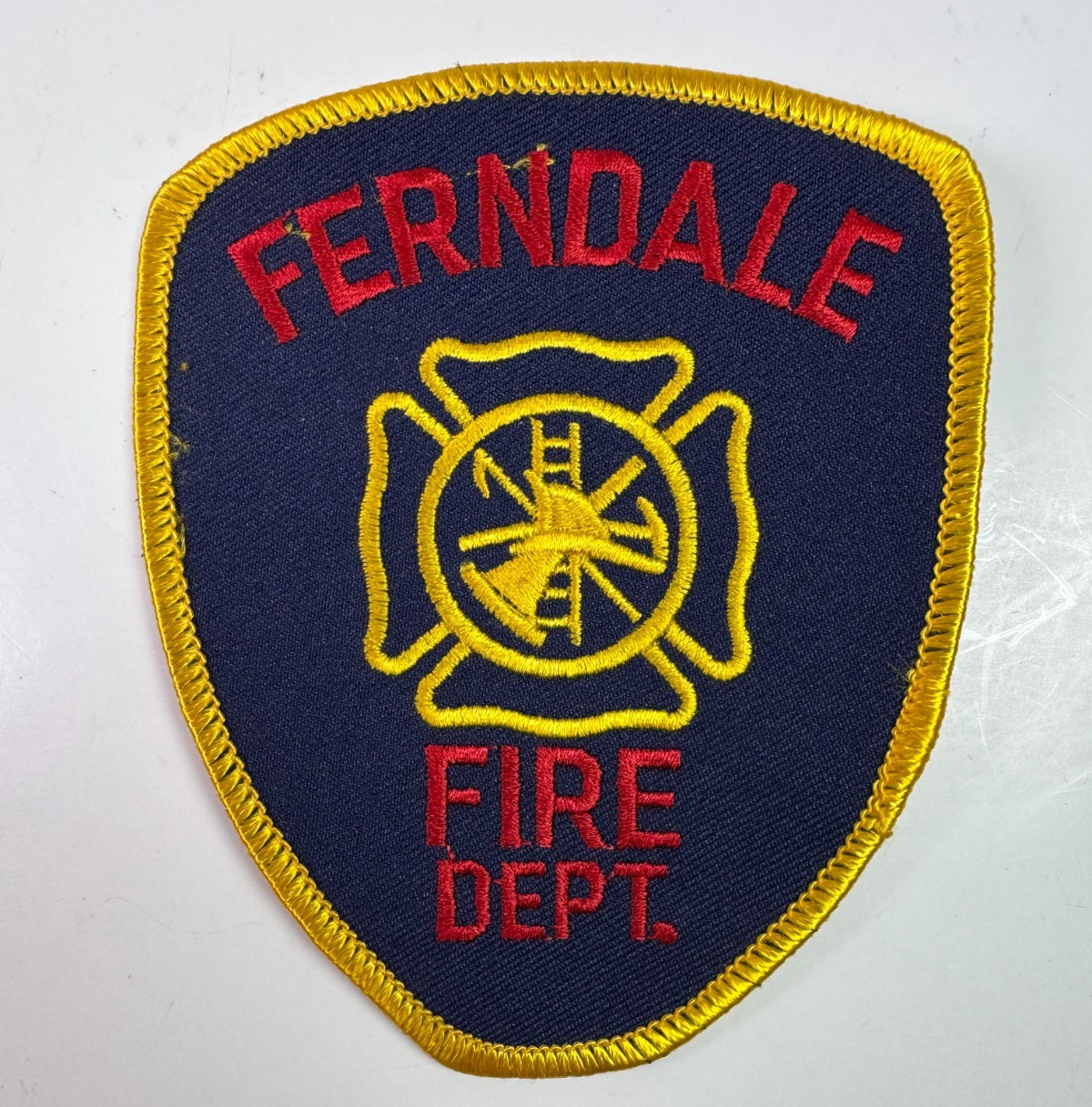 Ferndale Fire Michigan MI Patch H8