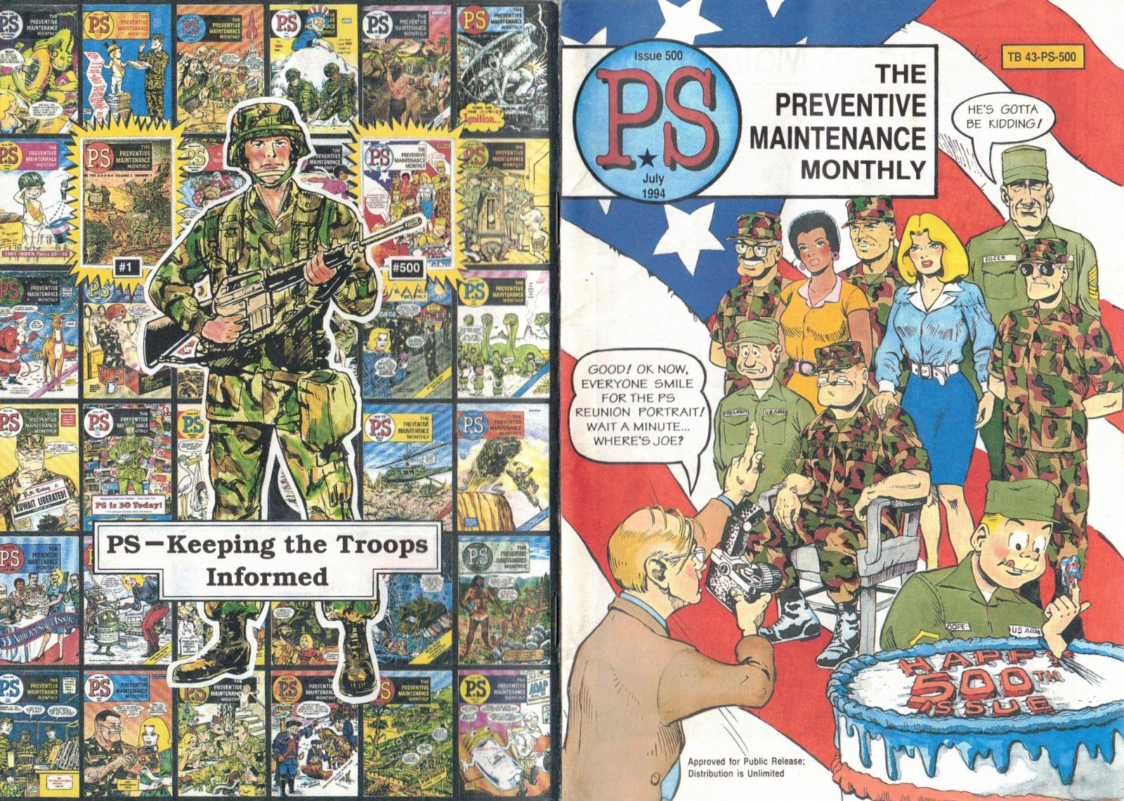 PS: PREVENTIVE MAINTENANCE MONTHLY ~ #500 ~ July 1994 ~ Illustrated ~ (9.6) NEW!
