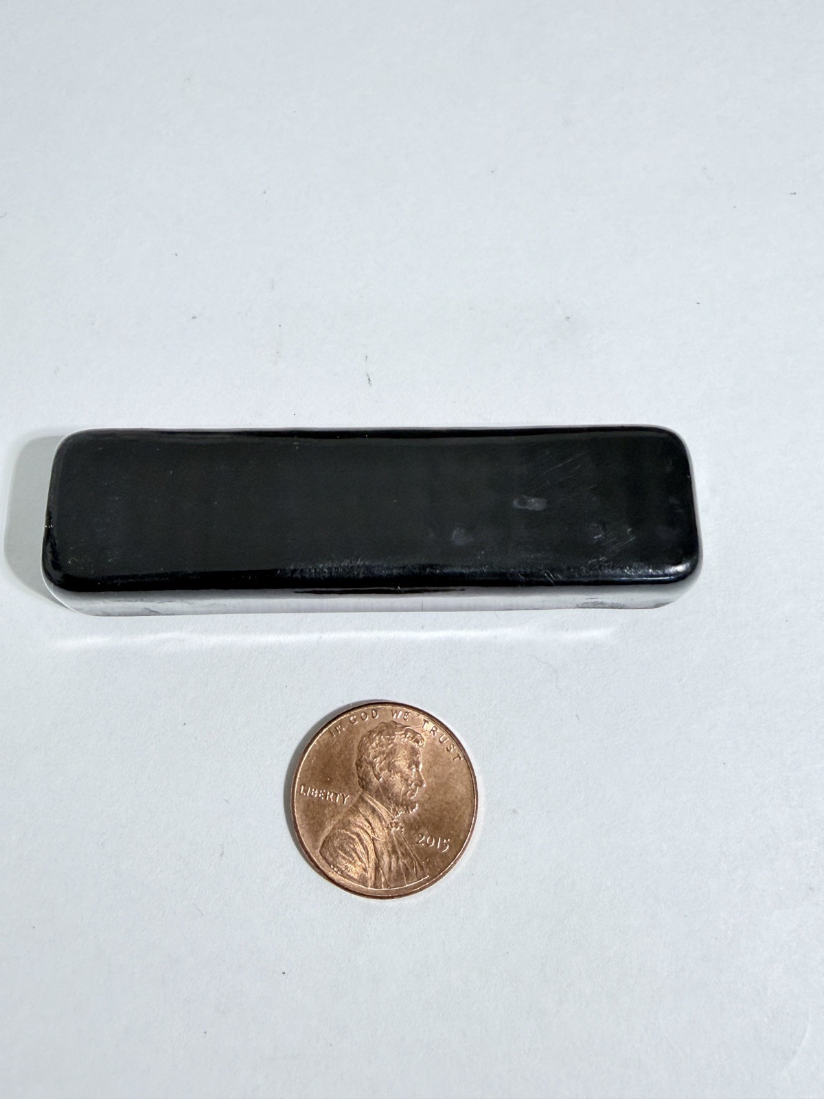 Ferrite Coated  Cow Magnet, 2-5/8" Length, 3/4" Width, 1/2” thick (pack of 25)