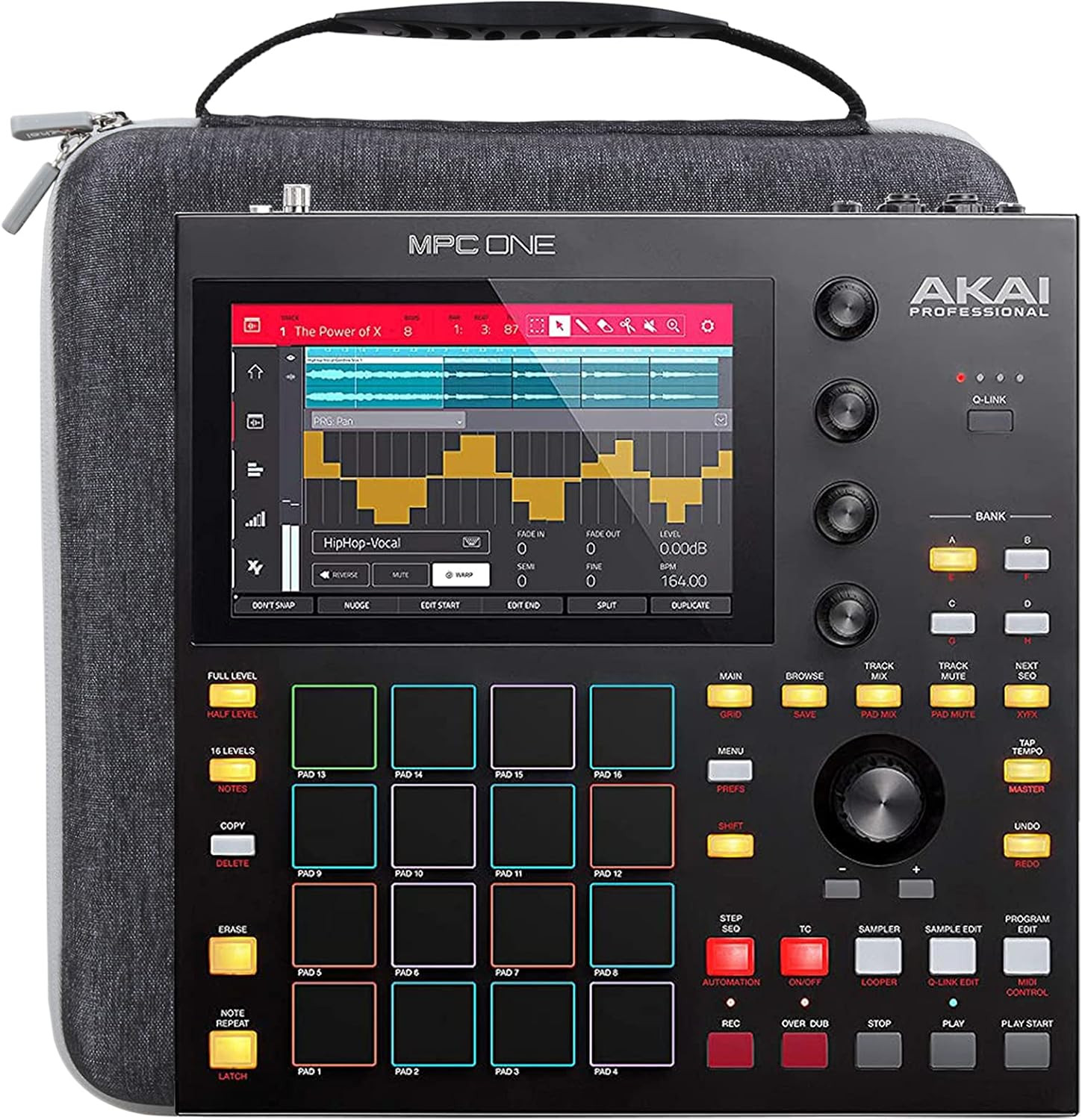 Durable Hard Case for Akai Professional MPC One Drum Machine and Sampler