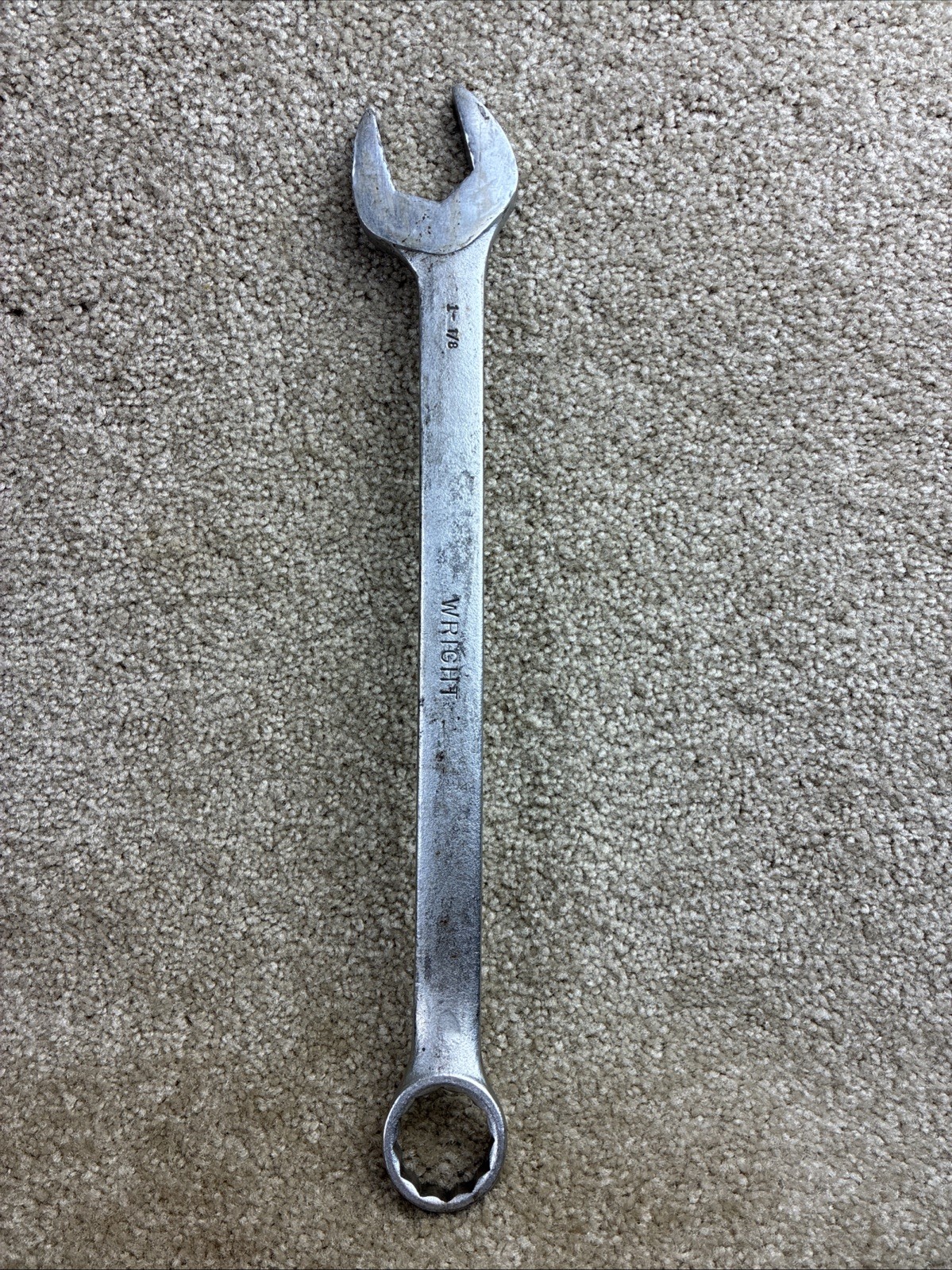 Wright 1136 Combination Wrench 1”1/8 Size