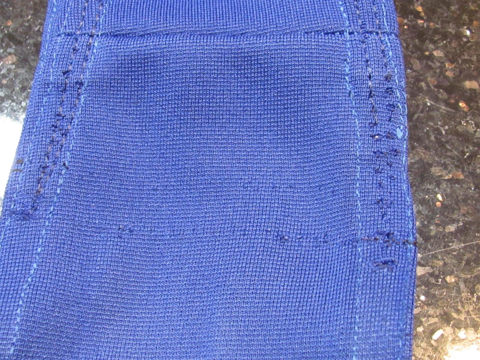 Inzer MaxDL Deadlift Suit Size 27 Blue with Red Trim (Used) (See description)