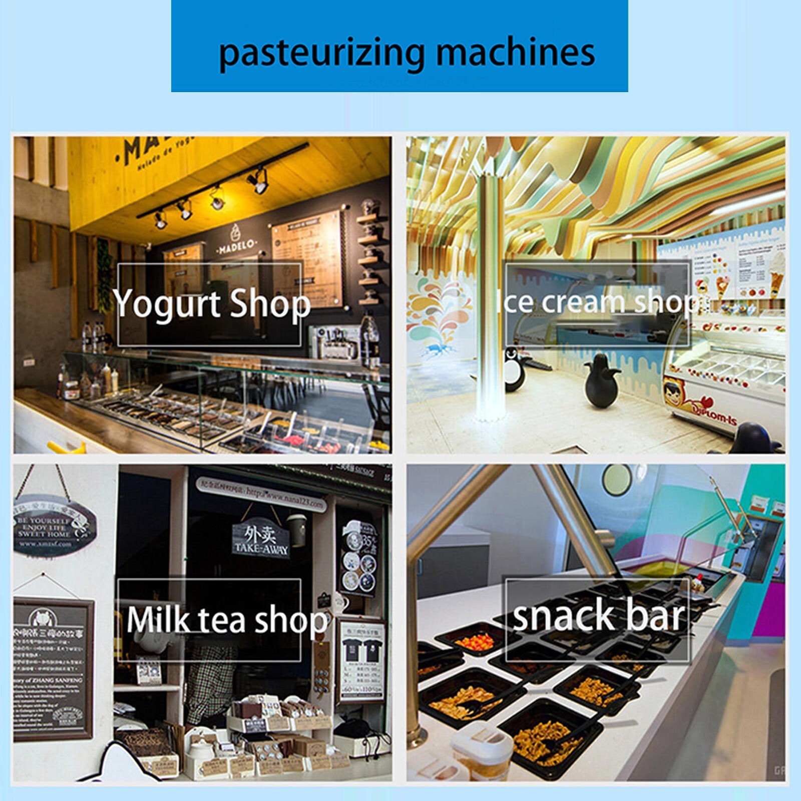 Kolice Commercial 13L Ice Cream Mix Pasteurizer, Juice Pasteurization Machine