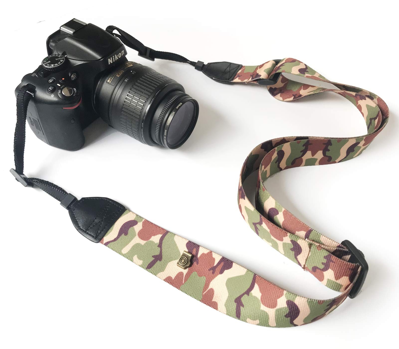 Alled Camera Strap Neck, Adjustable 75, Soft Camouflage Neck