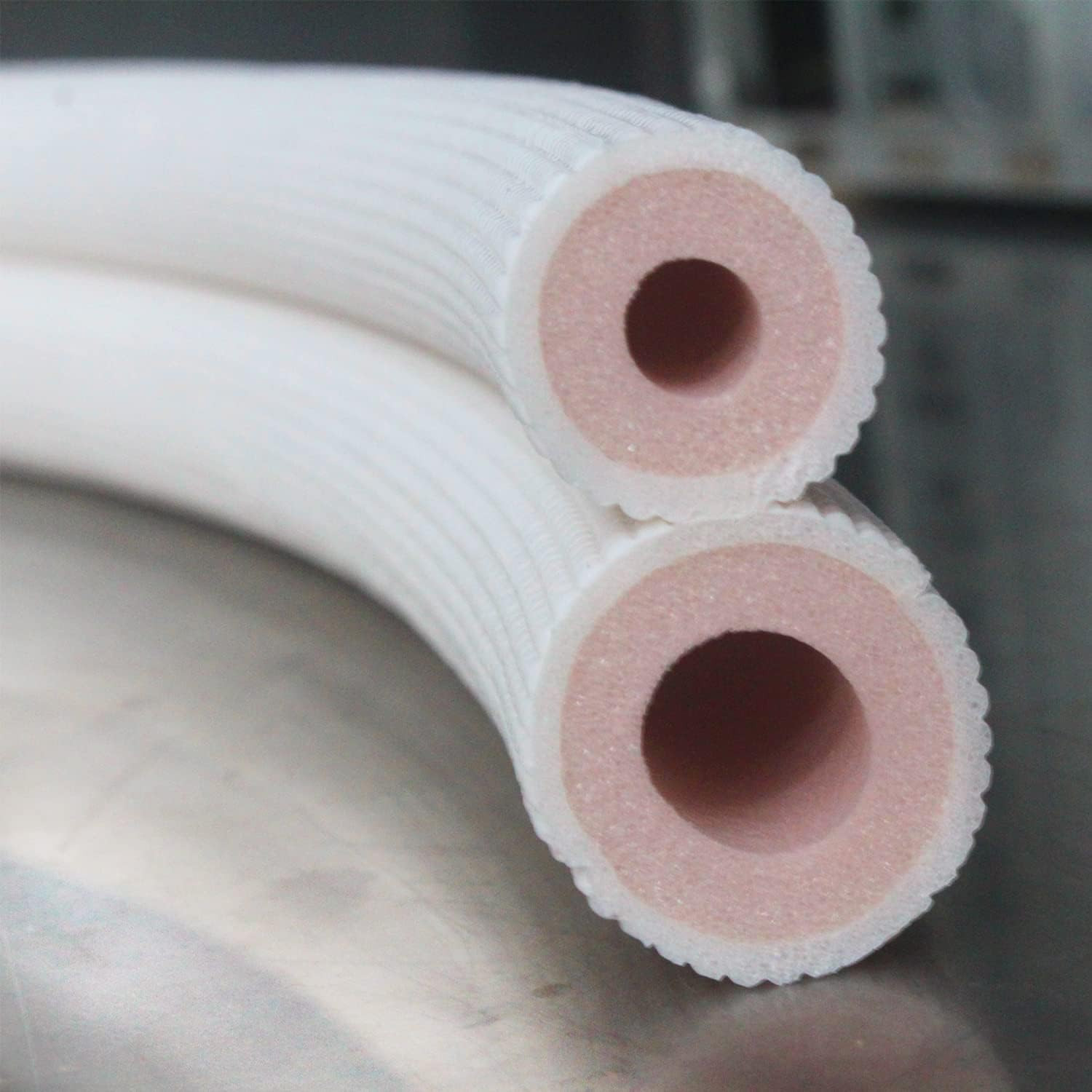 25 Ft Air Conditioning Copper Tubing Pipe Extension, 1/4" 1/2" 3/8" PE Thickened