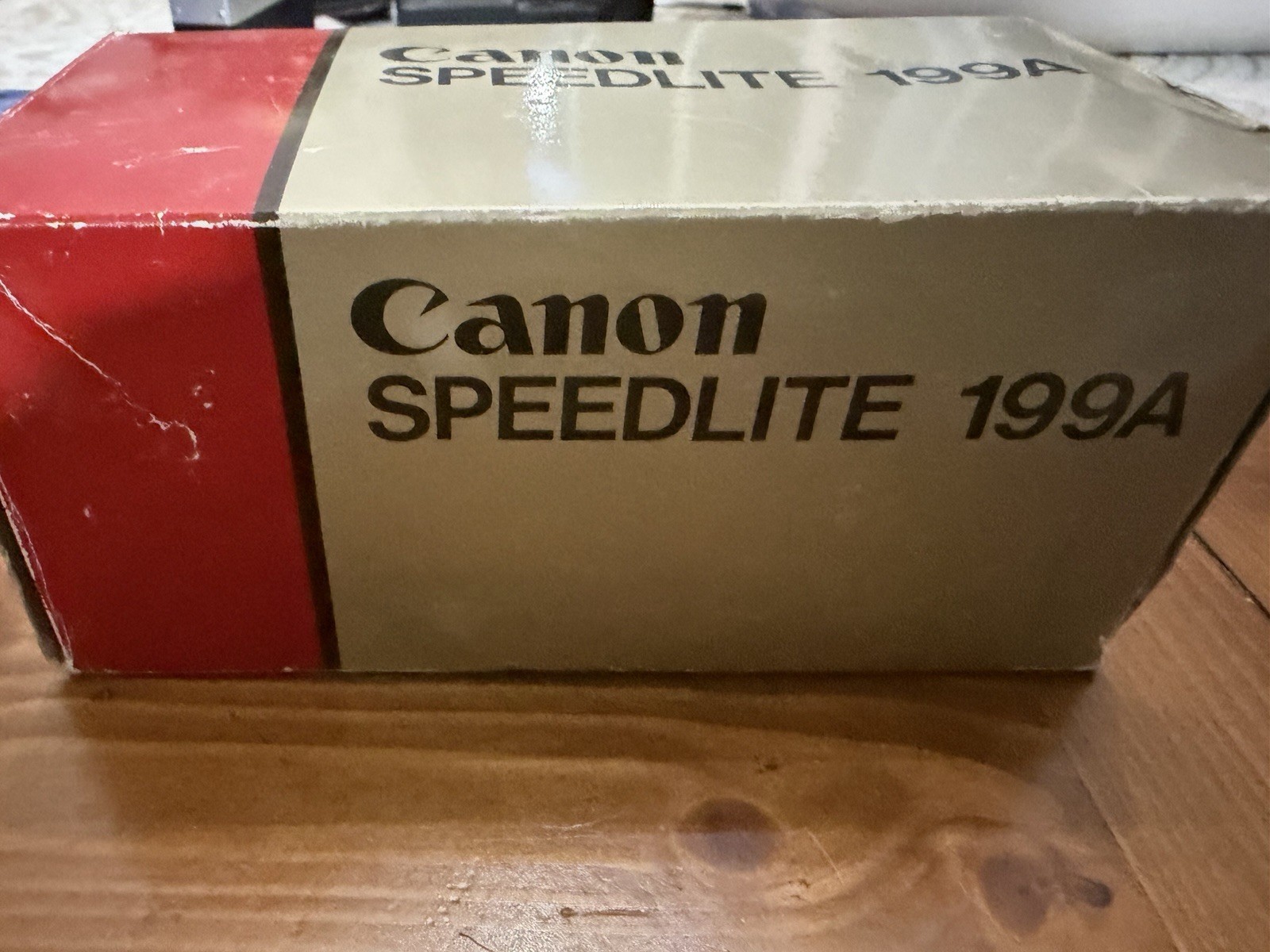 Canon Speedlite 199A – Vintage Flash – Untested – Sold As‑Is