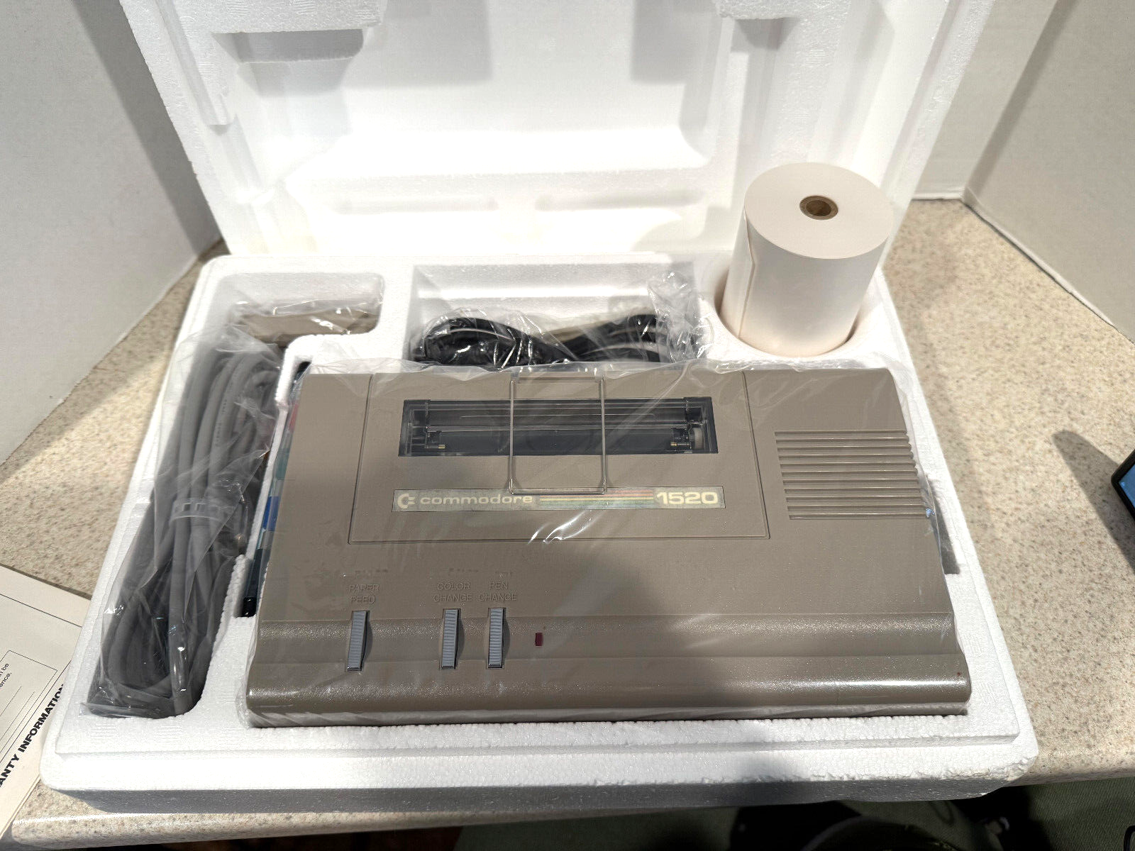 New Commodore 1520 Printer Plotter For Commodore Computer