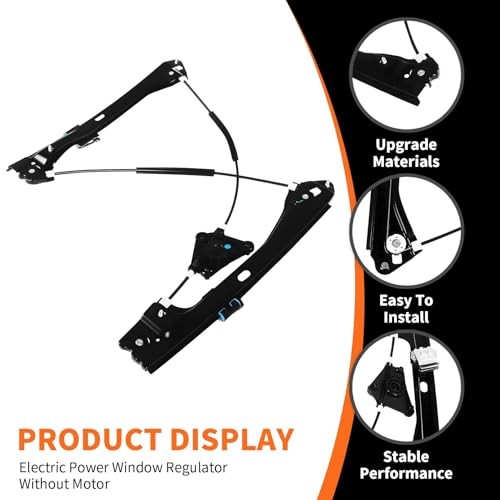 Front Driver Side Power Window Regulator Compatible with Jetta 2011-2018 Left