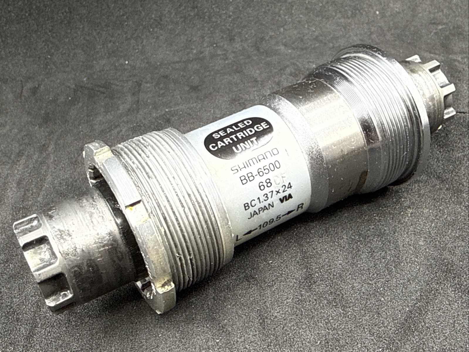 Shimano Ultegra BB-6500 Octalink 109.5mm DOUBLE English BSA Bottom Bracket