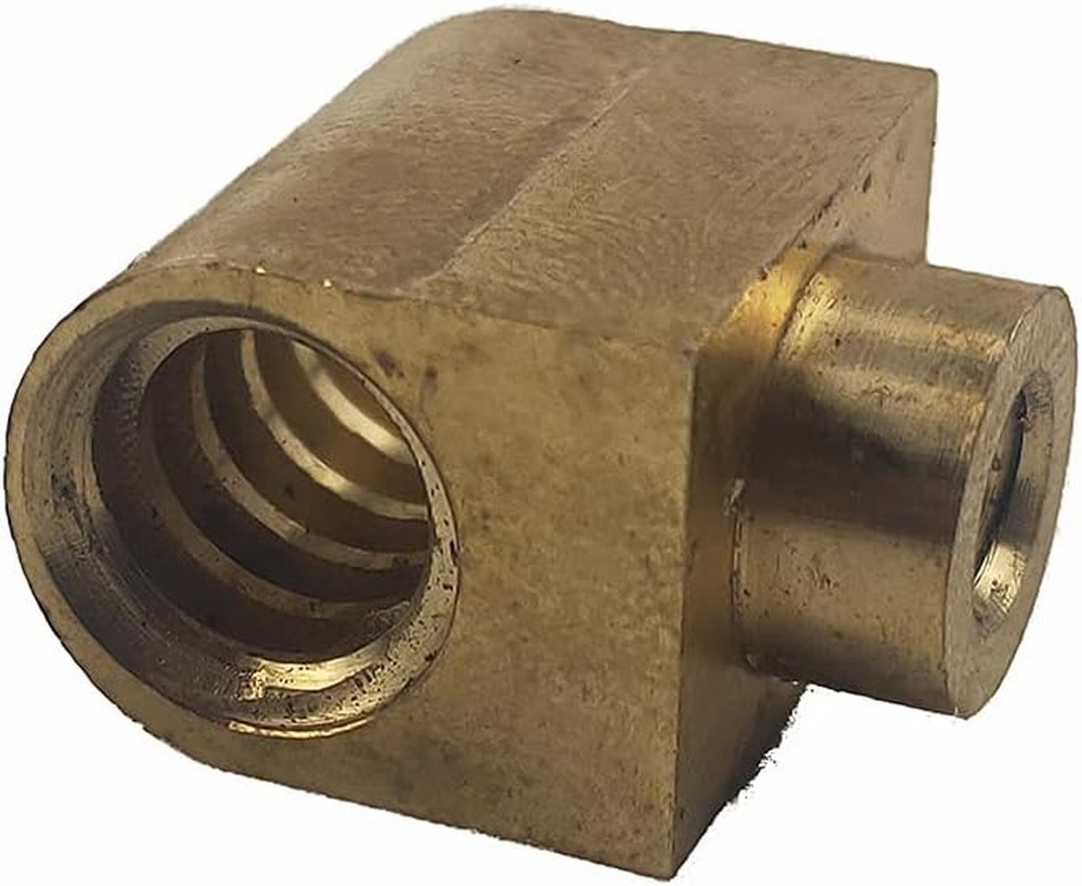 Crossfeed Nut for Craftsman & Atlas Lathes, Brass, ACME 3/8" X 10 Left Hand Thre