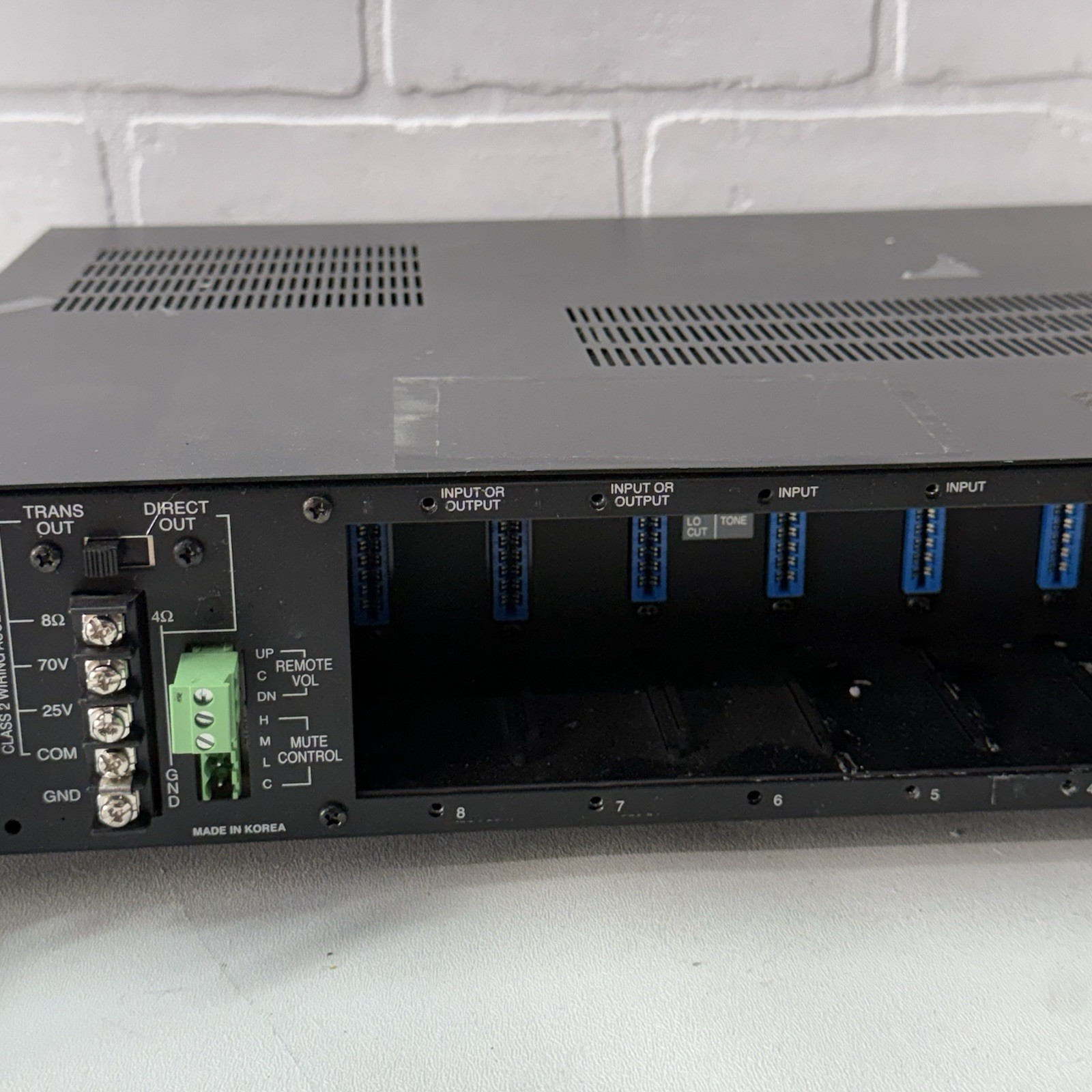 Bogen V250 Power Vector 250W AMPLIFIER - Power Tested