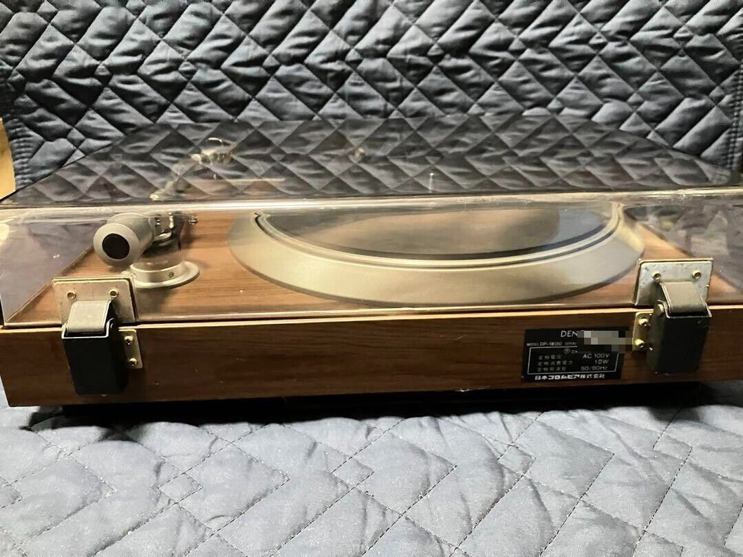 Denon DP-1600 Fully Automatic Direct Record Player Turntable Good