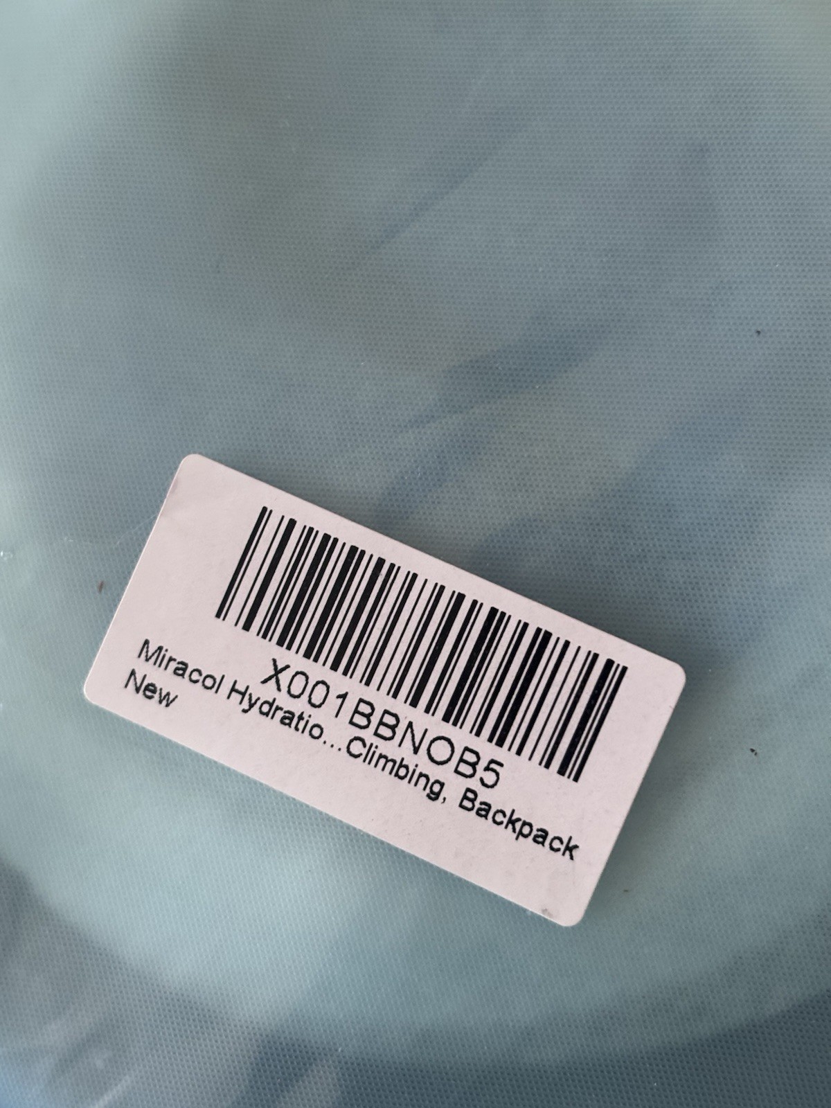 NEW Miracol Hydration Bladder With Hose Sealed Packaging