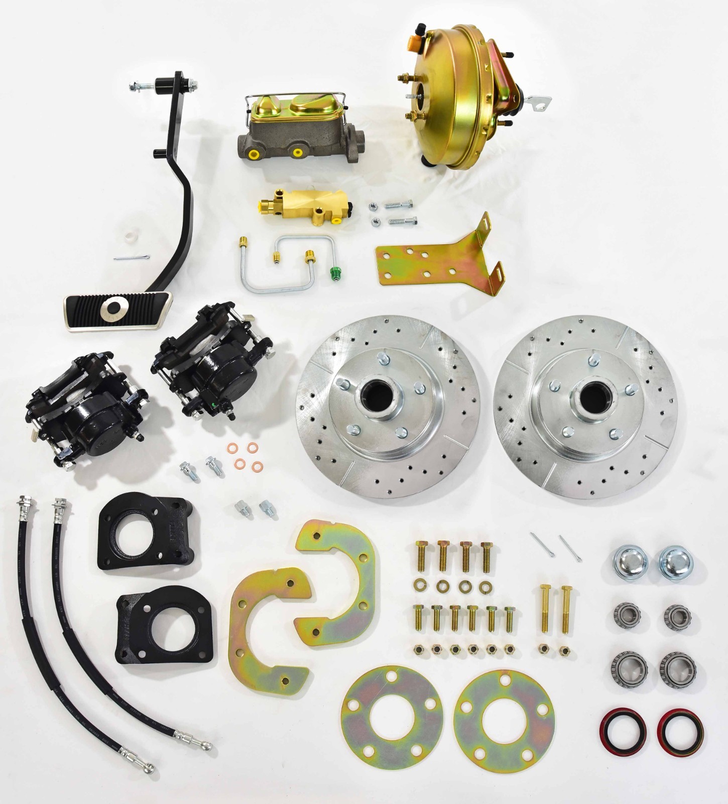 1967 - 1970 Ford Mustang power 4 wheel disc brake conversion front and rear
