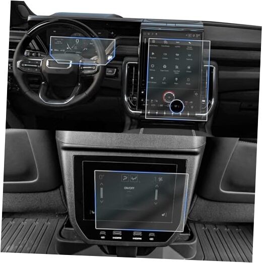 6PCS for 2025 GMC Yukon Screen Protector for 2025 GMC 6Pcs Nano for 2025 Yukon
