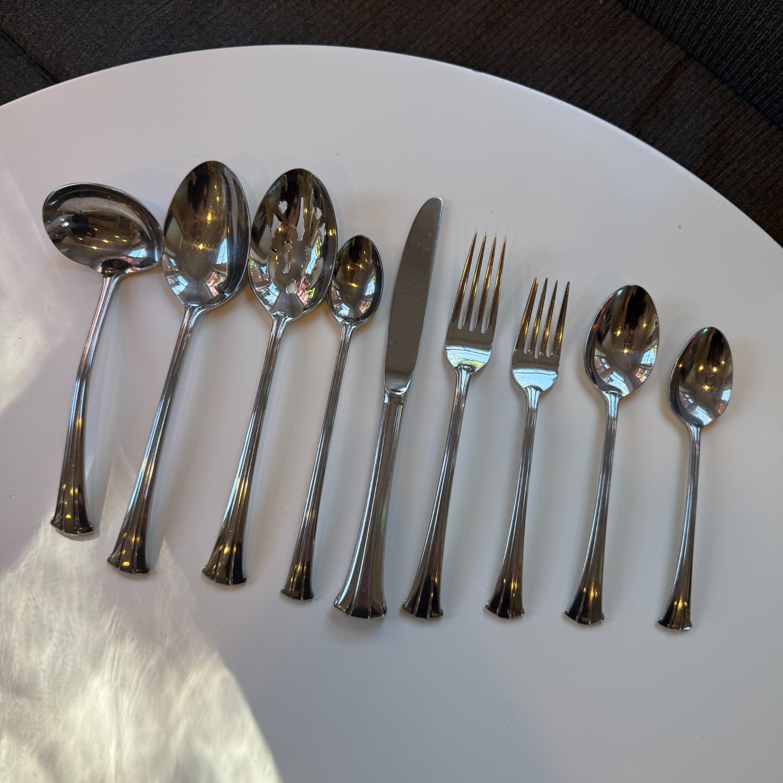 Gorham TRILOGY Stainless 18/8 Design Studios Glossy Silverware CHOICE Flatware