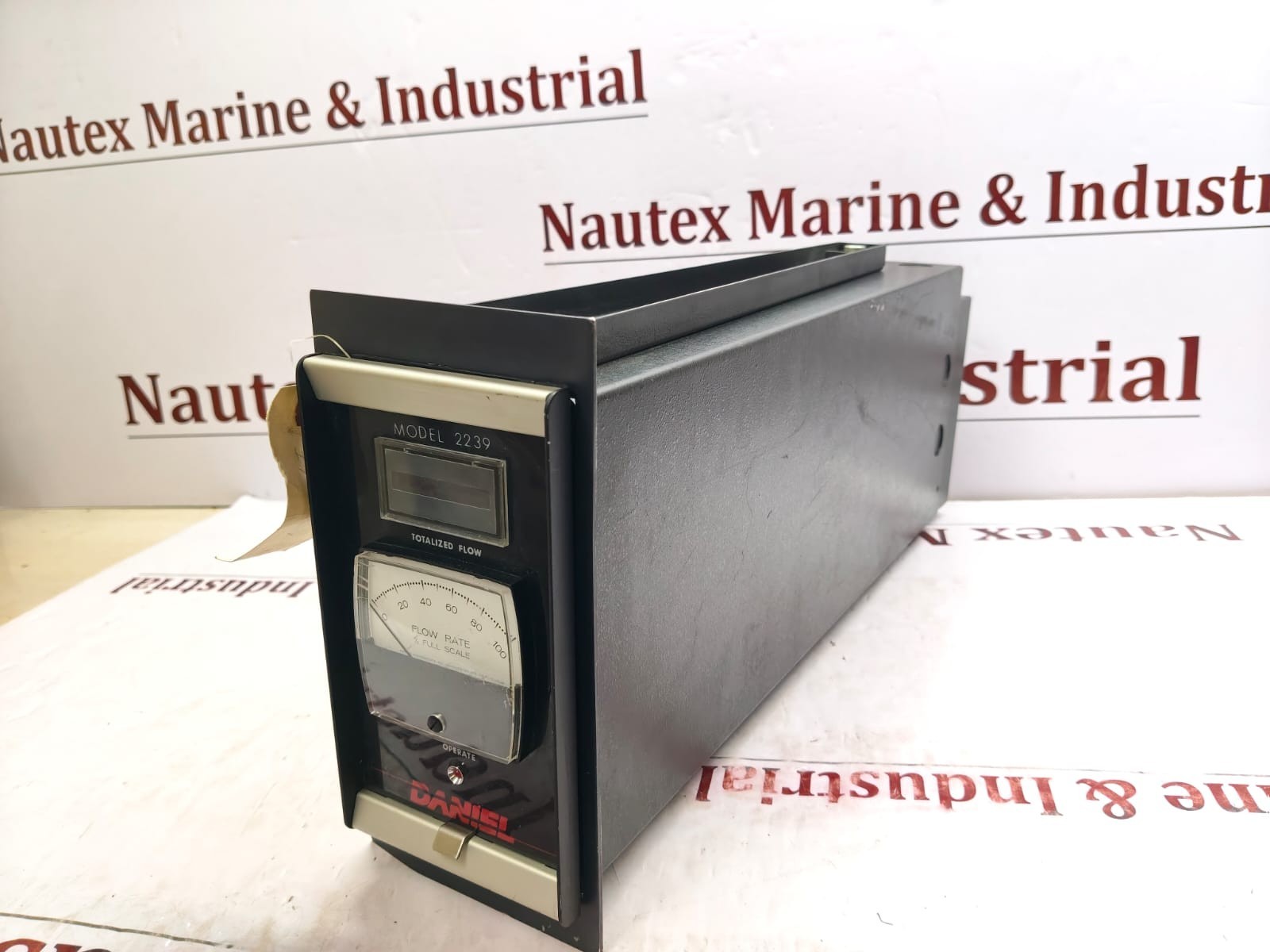 Daniel 2239 Flow Rate Totalizer Indicator Panel - S/N H7048 - SURPLUS TESTED