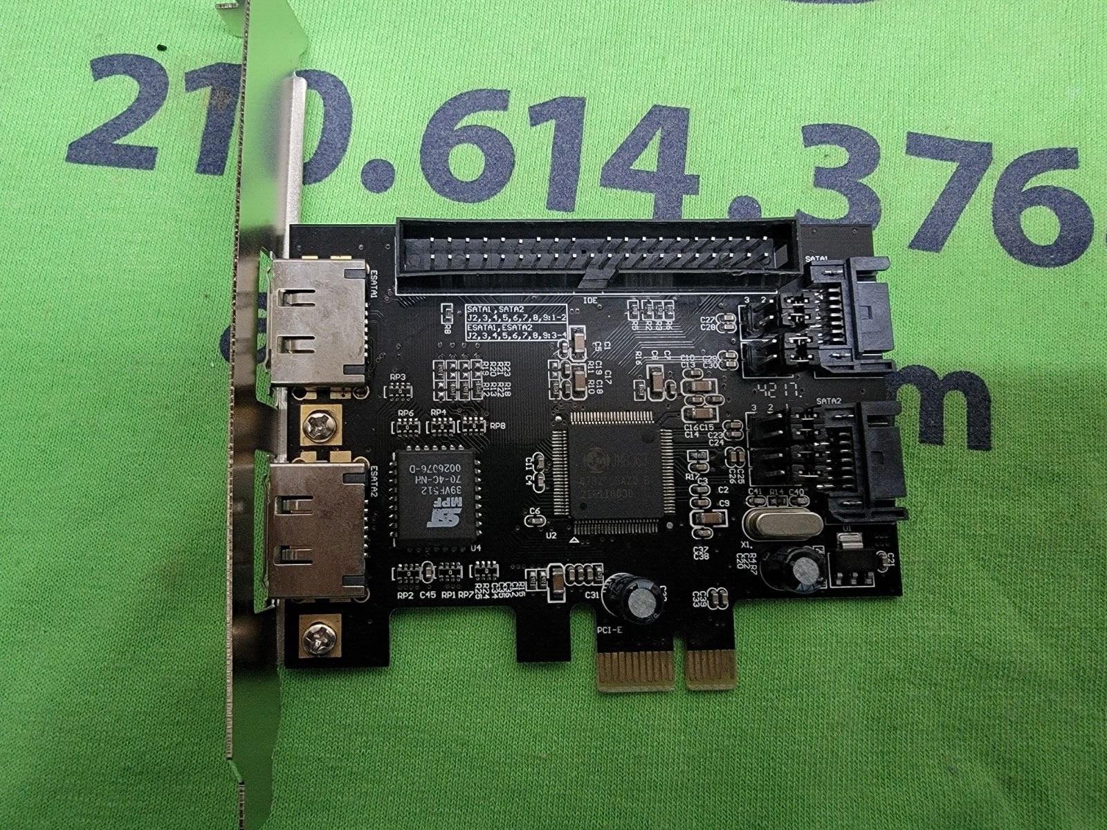 SHINESTAR PCIe Controller Expansion Card (2 x SATA or eSATA + 1 x IDE) RAID