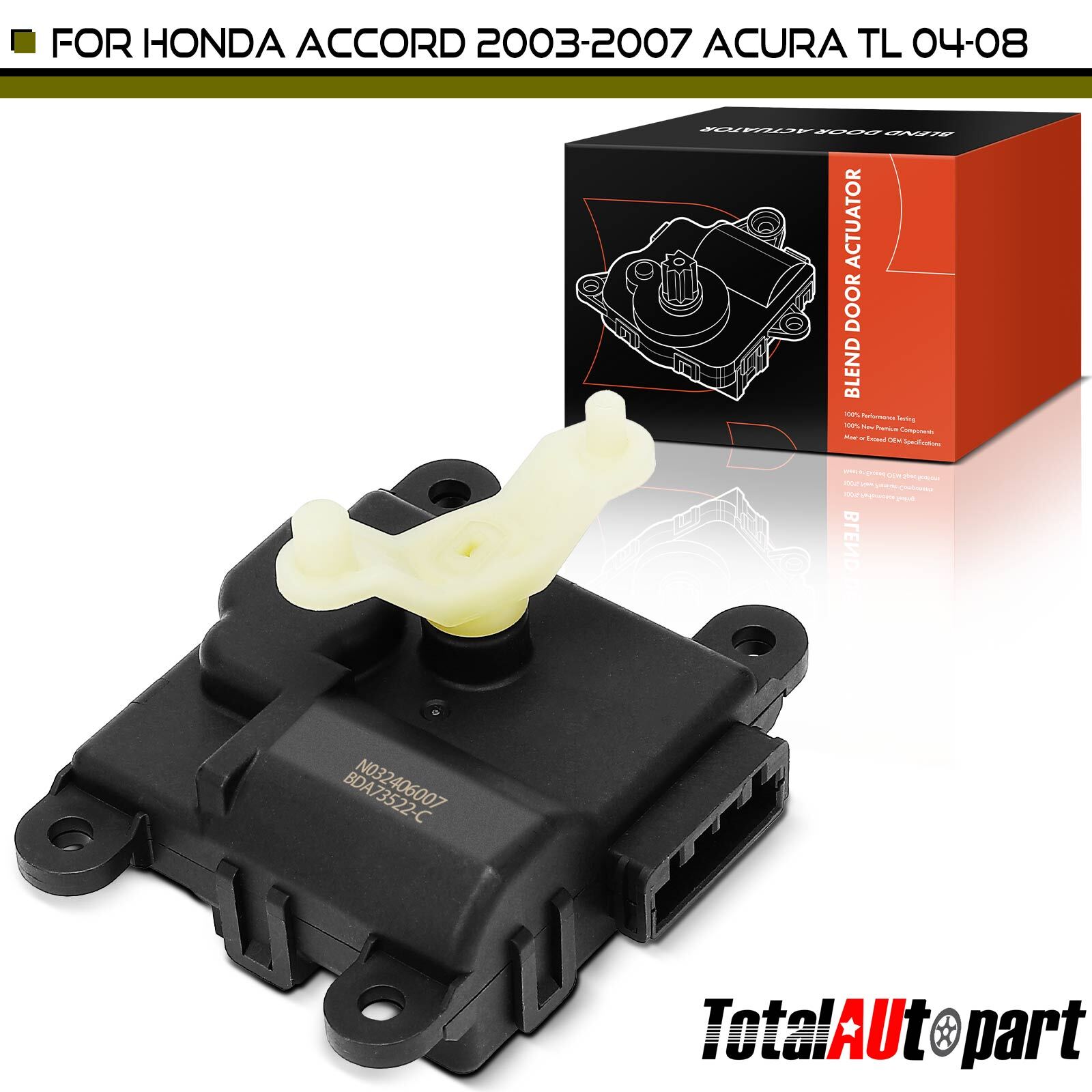 HVAC Mode Door Actuator for Honda Accord 2003 2004-2007 Acura TL 2004 2005-2008