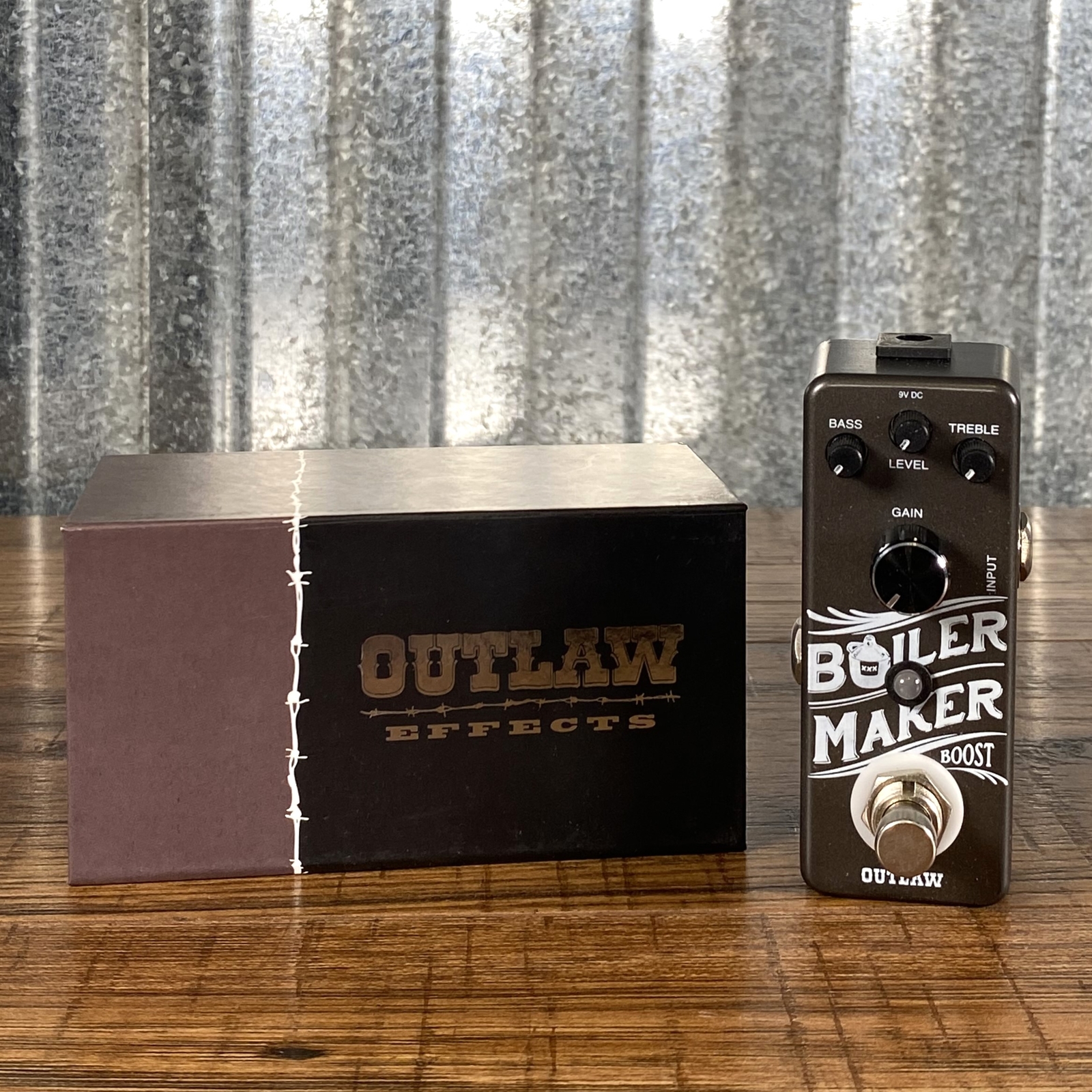 Outlaw Effects Boilermaker Boost 20db Guitar Effect Pedal