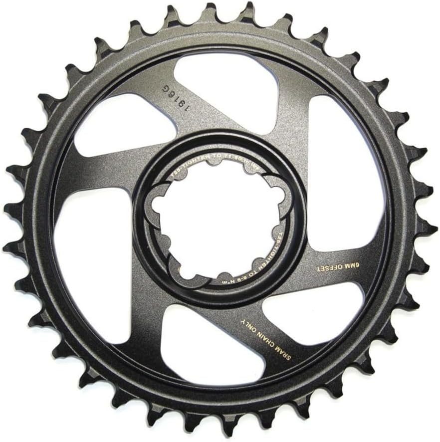 X-Sync 2 Eagle Direct Mount Chainring 36T Boost 3Mm Offset with Gold Logo