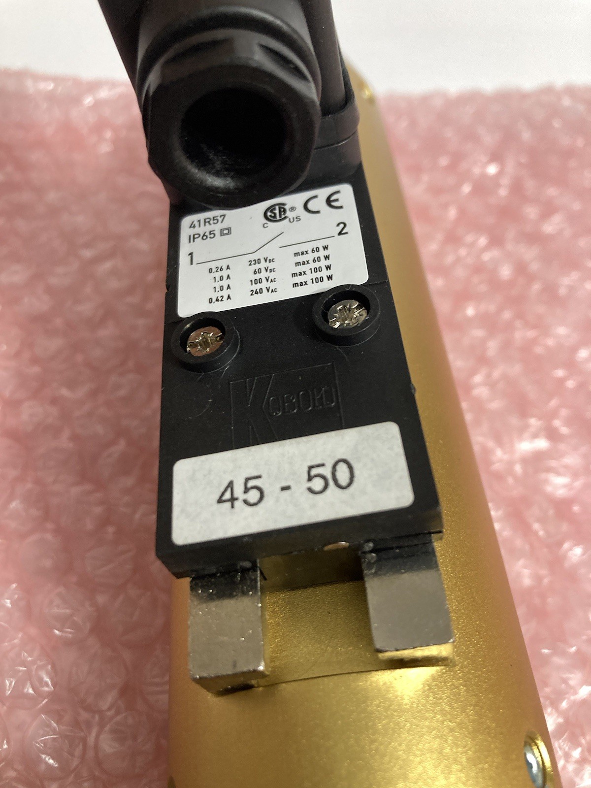 Kobold SV-6110B Flowmeter Switch
