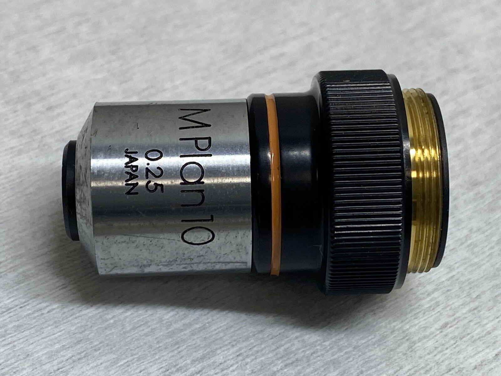 Olympus Tokyo M Plan 10 0.25 Japan Microscope Objective Pre-owned