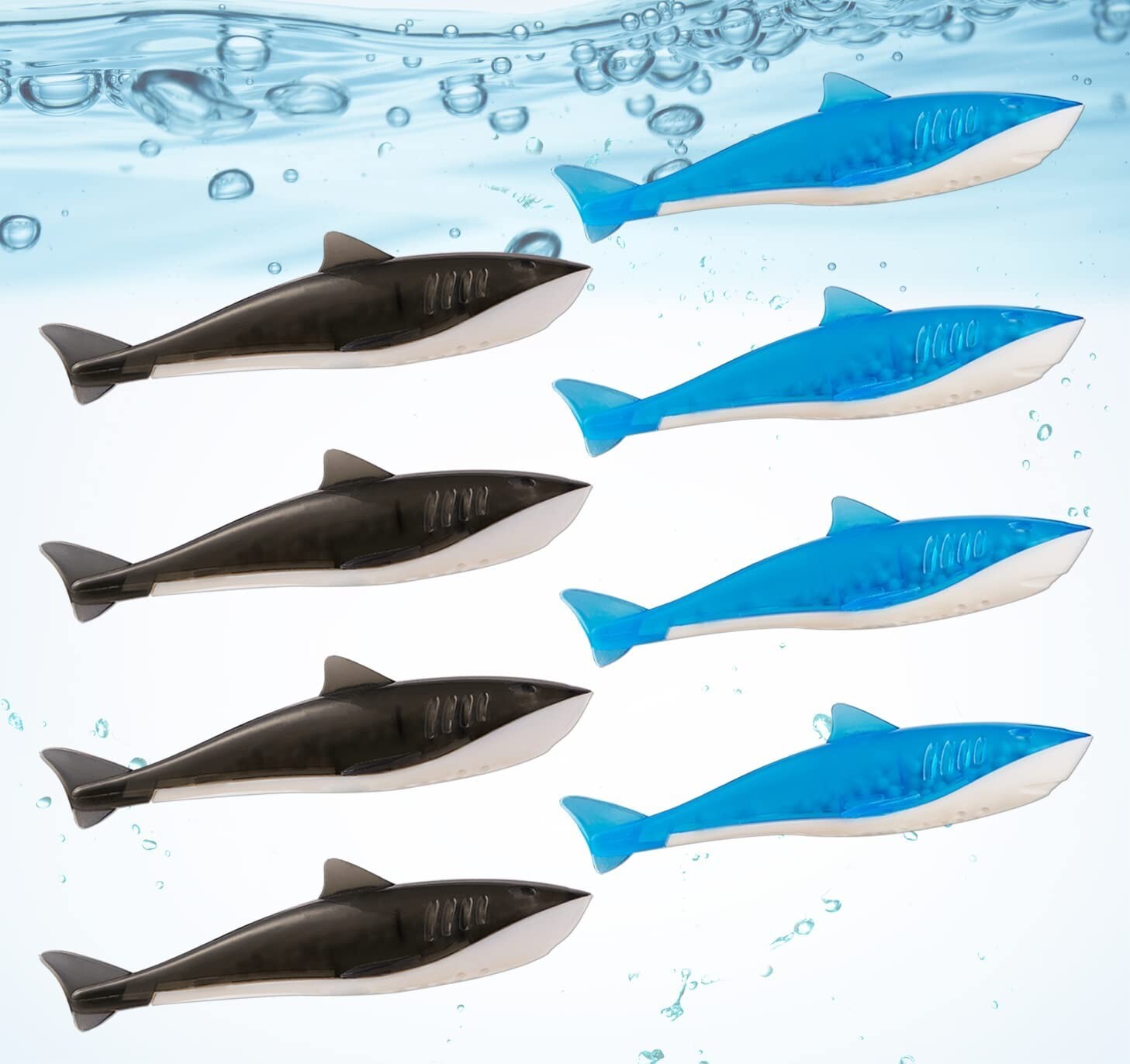 8pc Humidifier Tank Cleaner Fish Shark Ultrasonic Evaporative Water Treatment