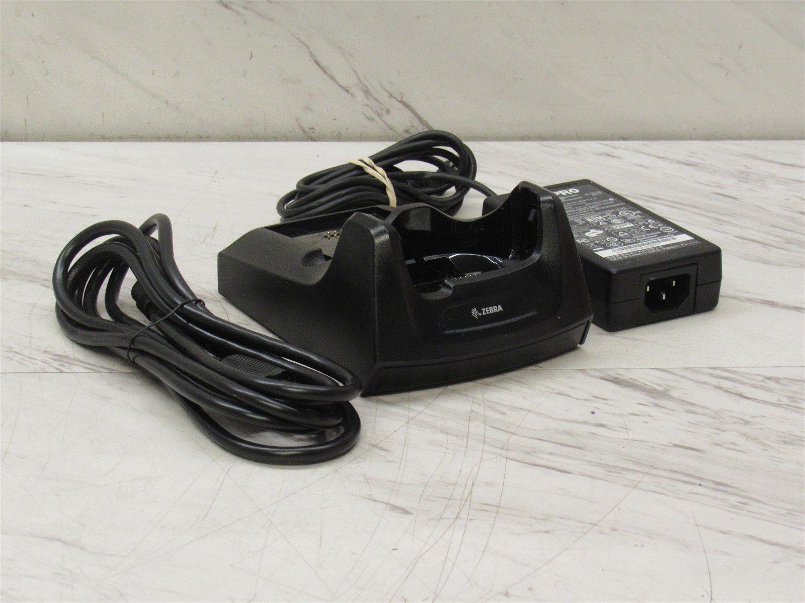 Zebra Symbol MC55 MC65 MC67 Single-Slot Battery Charger CRD5500-1000 w/ AC