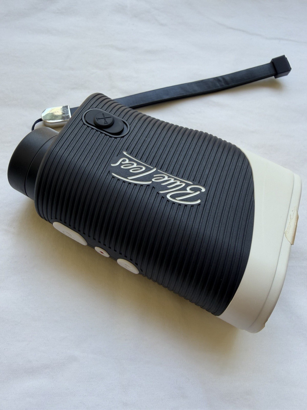 Blue Tees 3 Max+ Golf Laser Rangefinder, Slope Switch Technology, Black/White