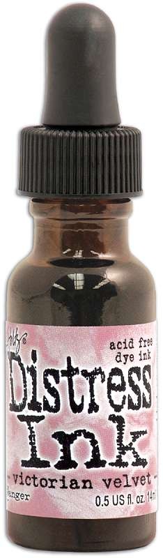 Distress Pad Re-Inker .5oz Victorian Velvet