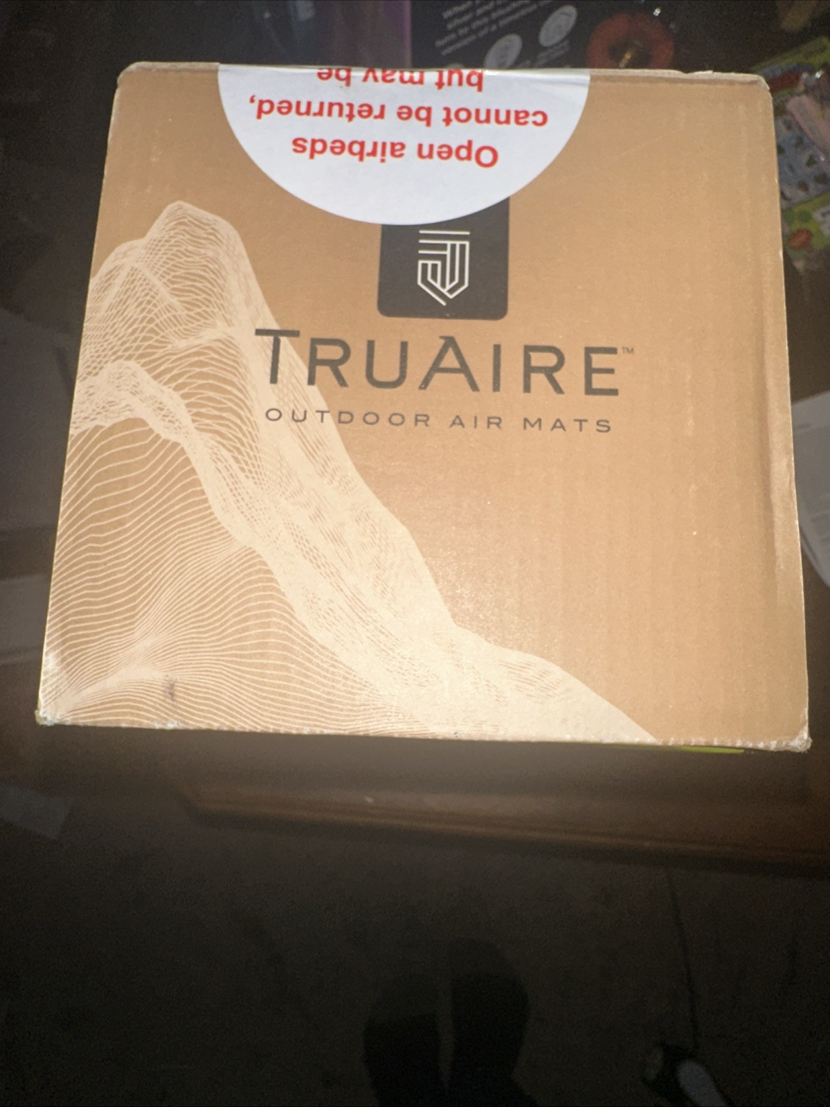 SEALED~TRUAIRE Twin ULTRA-Lightweight Outdoor Air Mat w/ Mini USB Pump And Cord