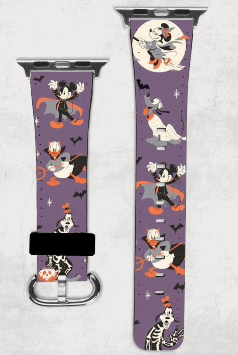 Disney Halloween Apple Watch Band NEW 38/40/41 & 42/44/45 Mickey Minnie Mouse