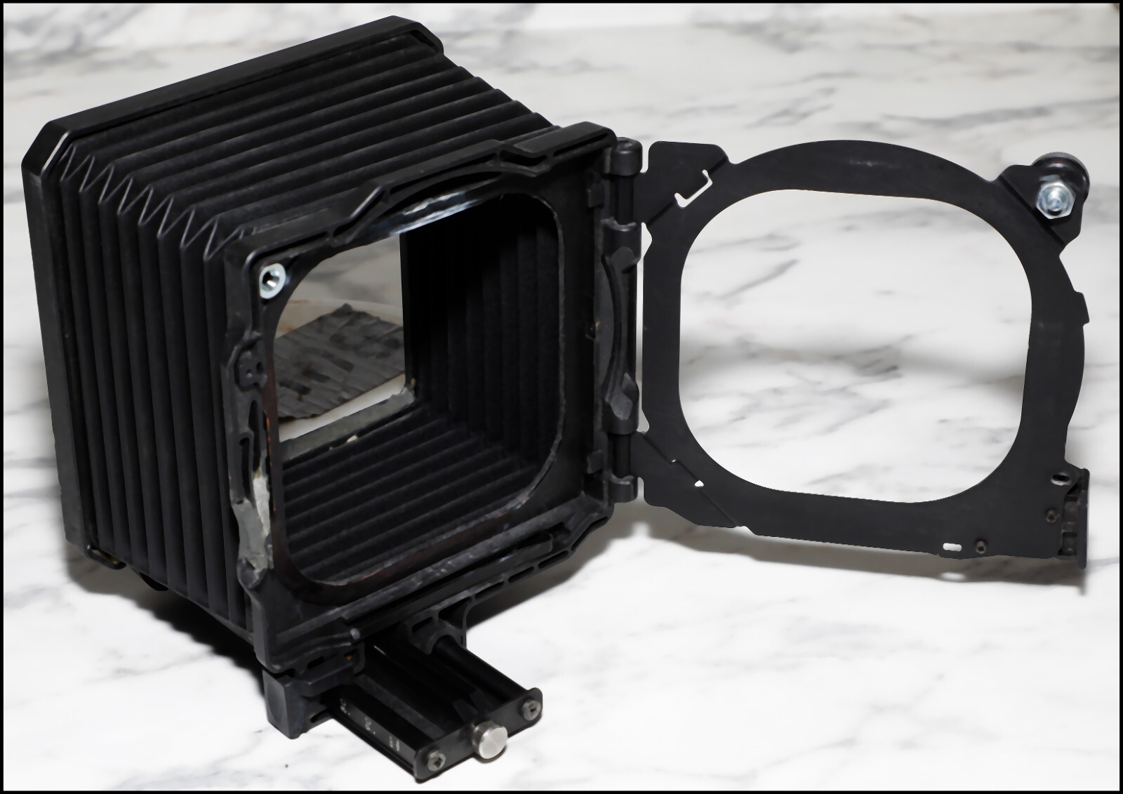 Hasselblad ProShade 6093. Functionally great condition, cosmetically fair.