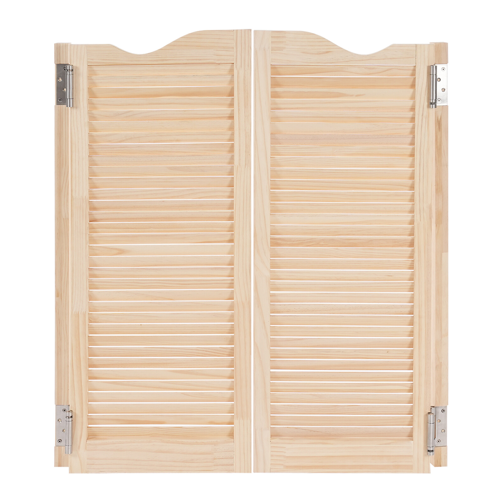 Wall-Mounted Double Half Door Double-hinged Café Door With Hinges 91cm/35.83in