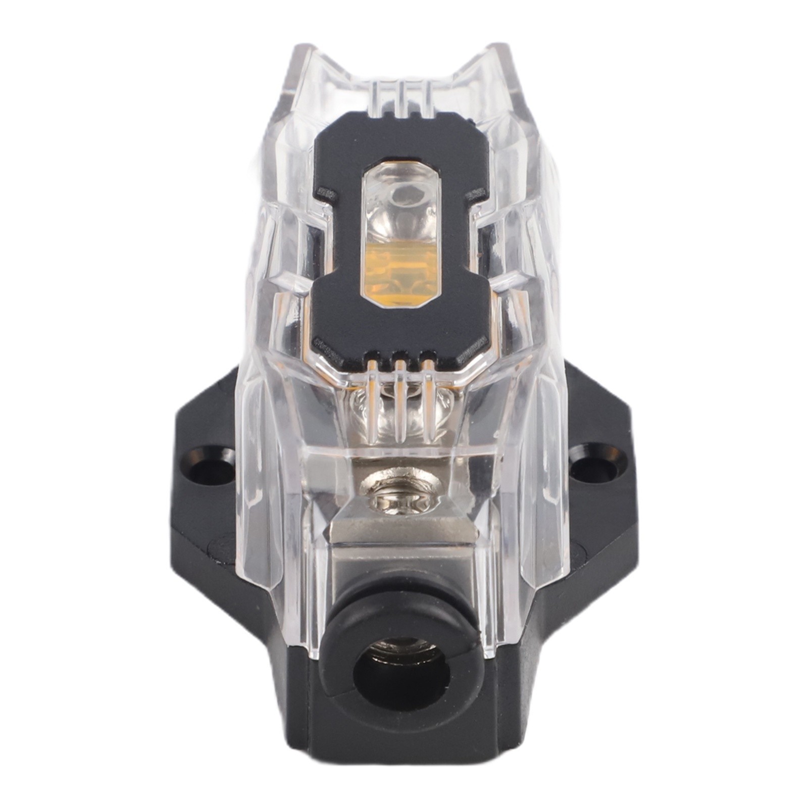 Brass Fuse Holder 40A with High Temperature Polycarbonate Base for Amplifiers
