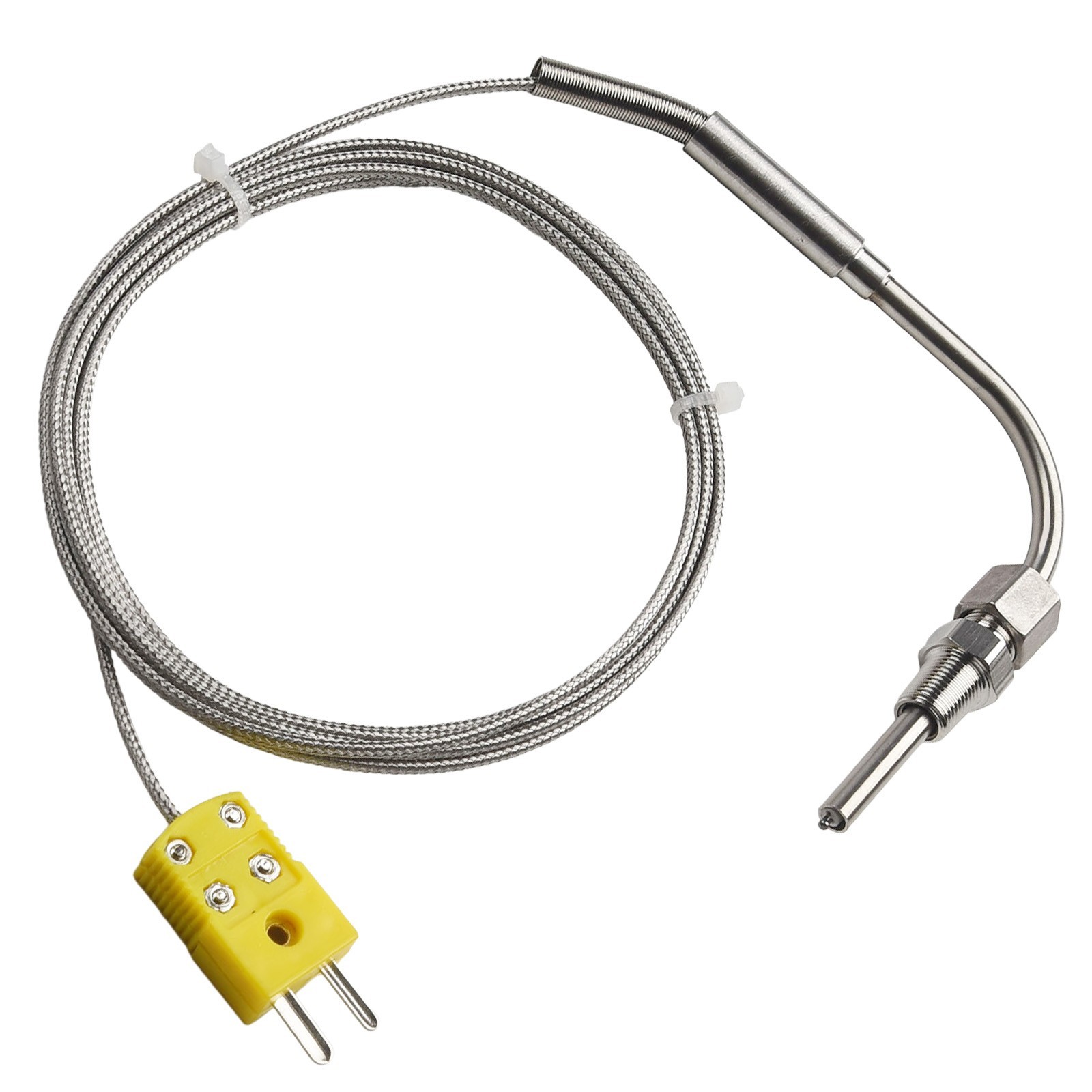 1/8 K Type Thermocouple 1/8 NPT 1 Pcs High Temperature Sensors NPT Threads