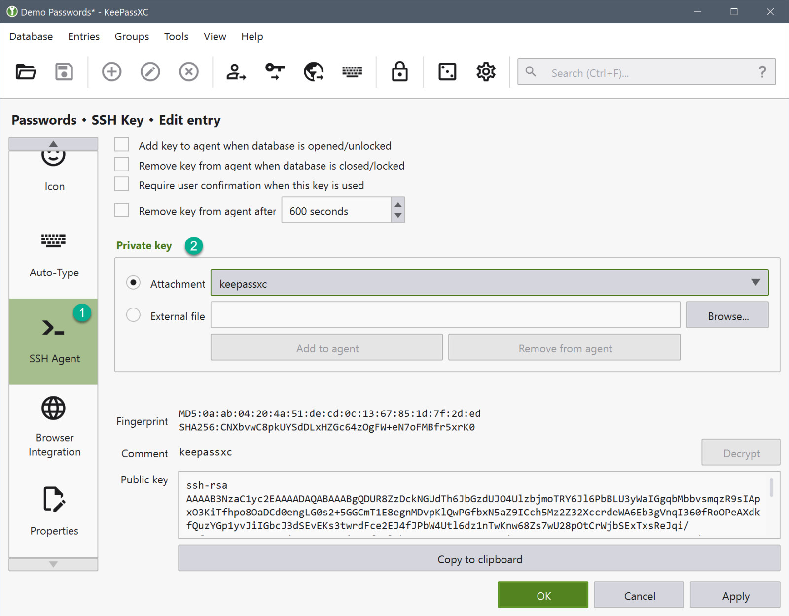 KeePassXC 2025 Password Manager Software Version 2.7.10 ~ Windows Mac OS