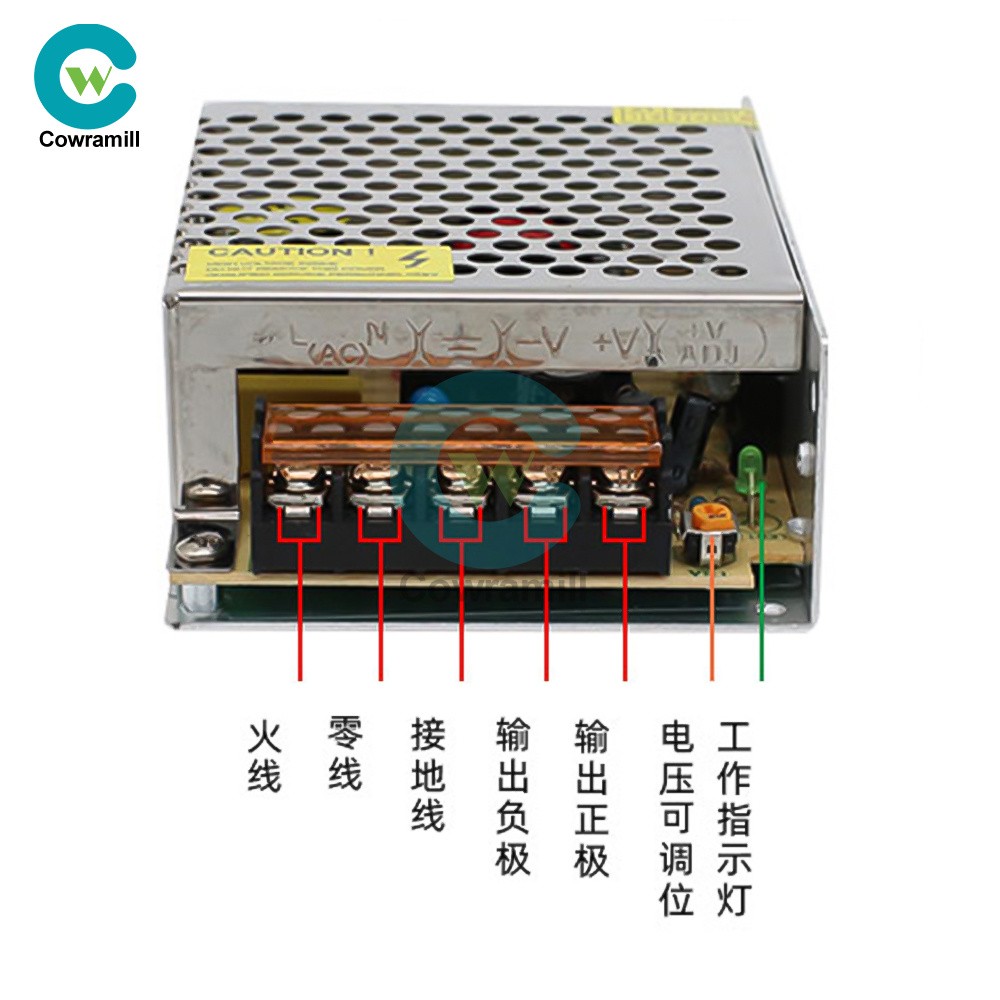 DC 12V 5A Switch Power Supply Lighting Transformers LED Driver 60W Power Adapter
