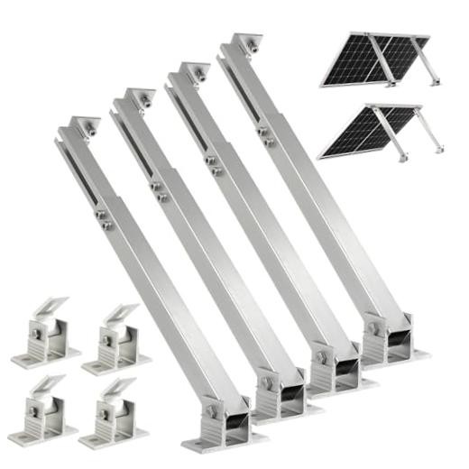 Solar Panel Mounting Brackets, 2 Sets Adjustable Solar 14-27in adjustable-2 set