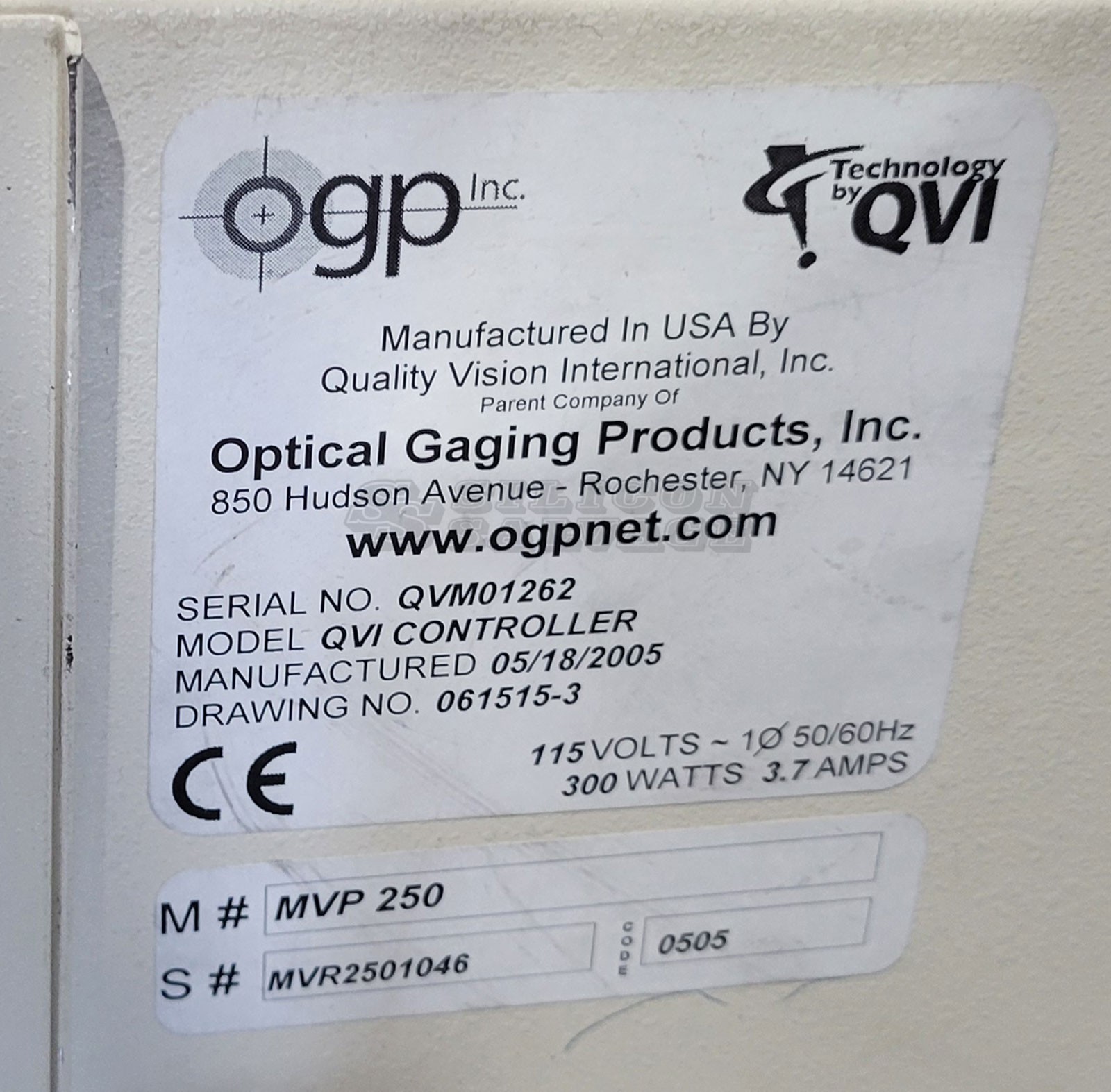 OGP MVP 250 Vision Measurement System Smartscope