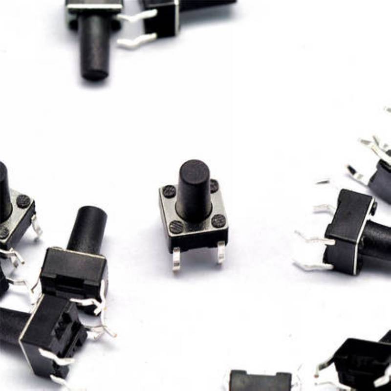 100PCS 6×6×13mm 6*6*13mm Tact Tactile Push Button Switch DIP-4Pin