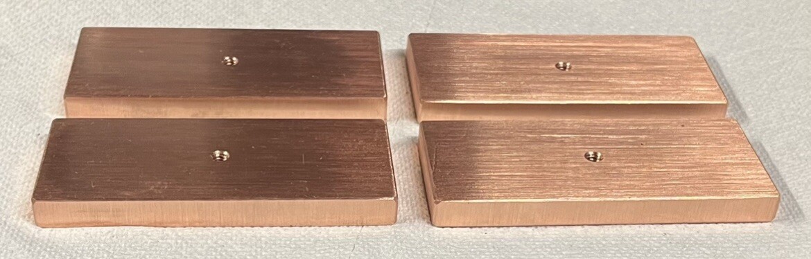 ECOsmarte COPPER BARS 4 PCS! POOL SPA ELECTRODES⚡️2” CU REPLACEMENT 99.95% PURE!