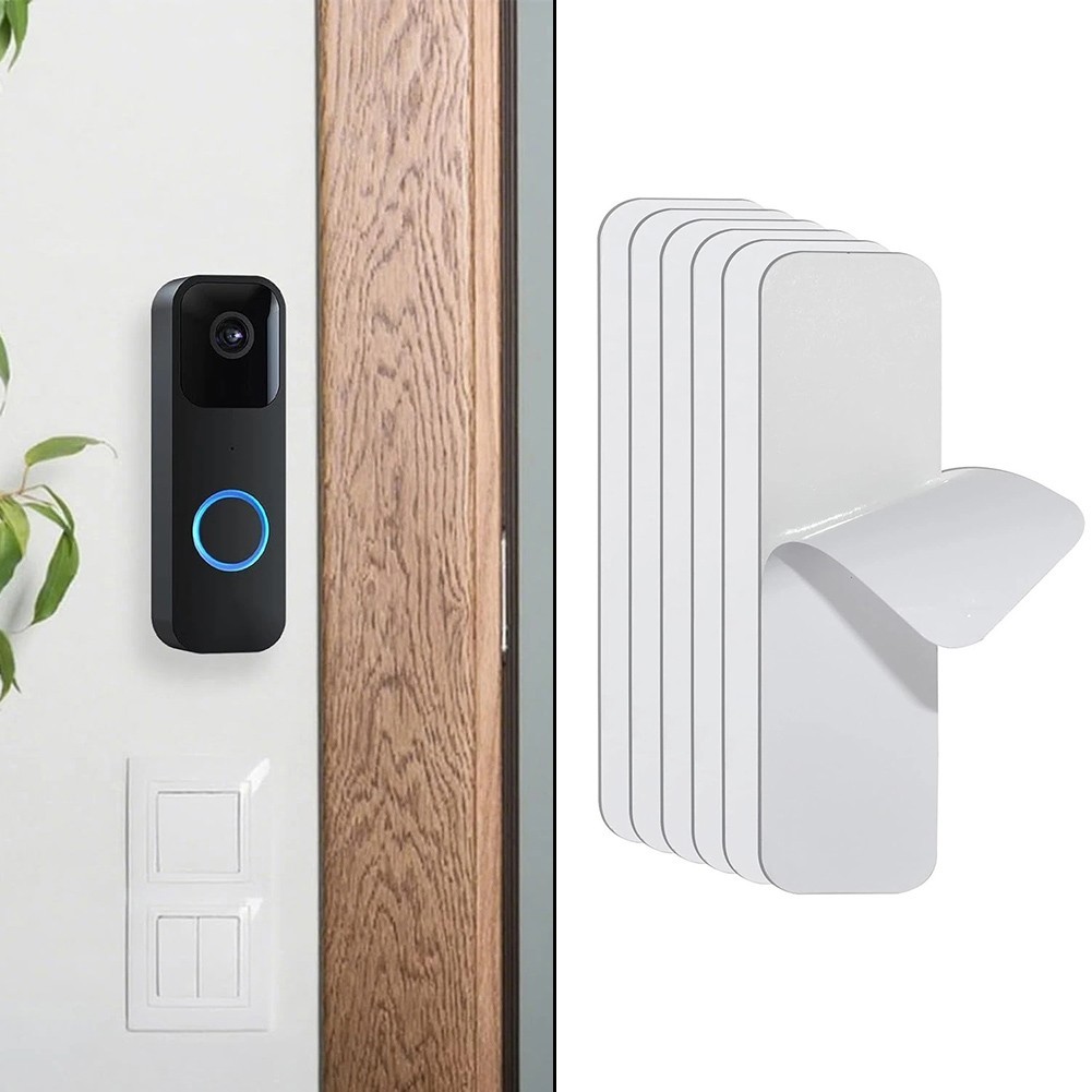 6 Pcs Double Sided Mounting Tape for Blink Battery Video Doorbell No Drill